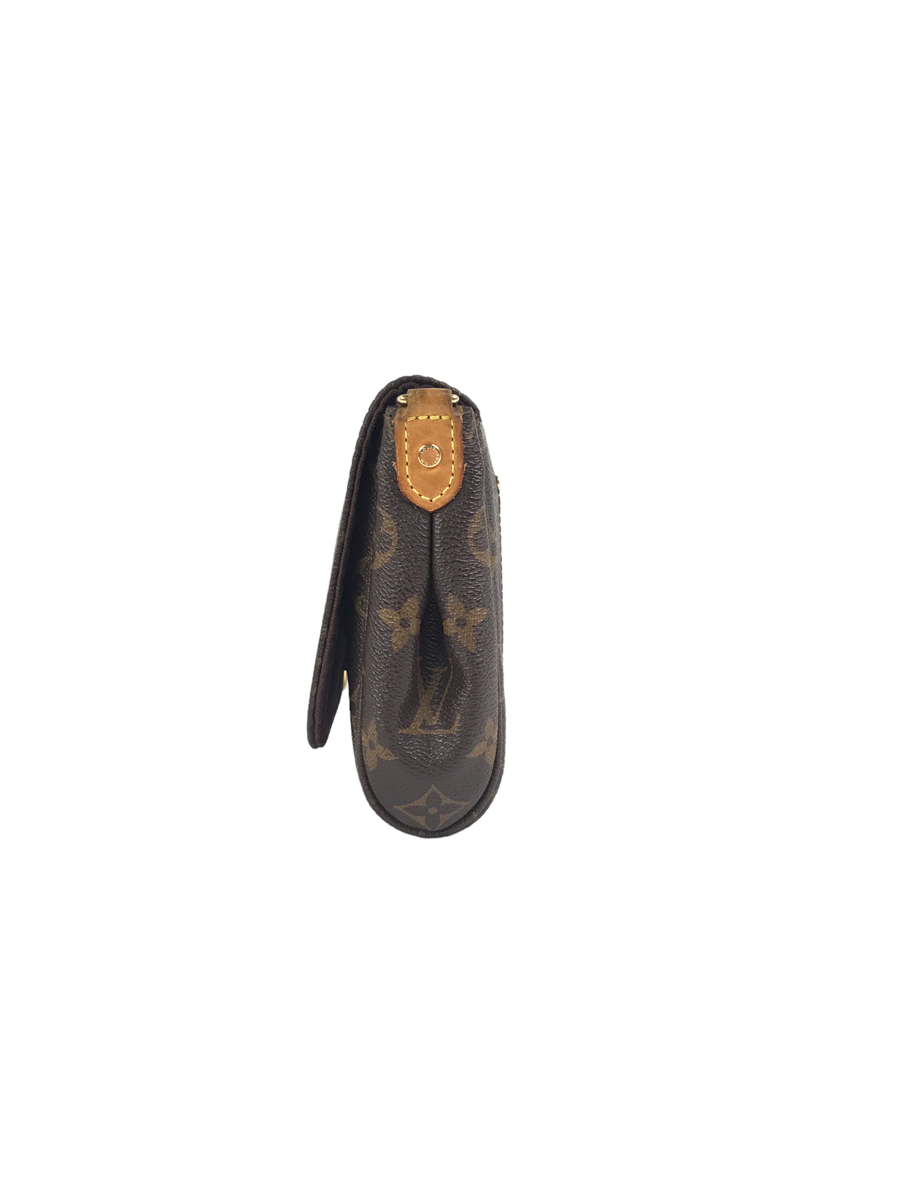 Monogram Coated Canvas Favorite PM W/GHW