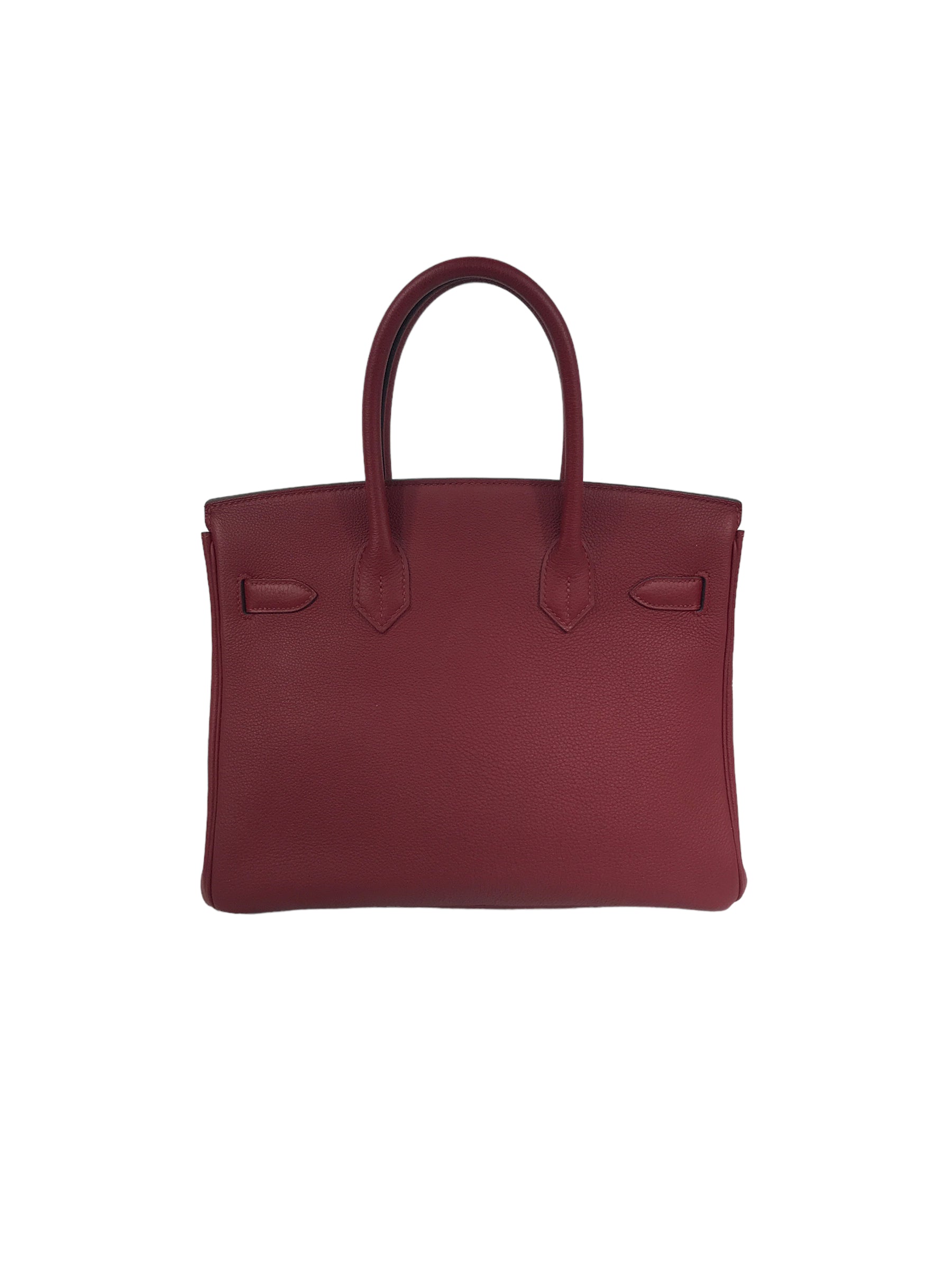 Burgundy Wine Togo Birkin 30 w/PHW