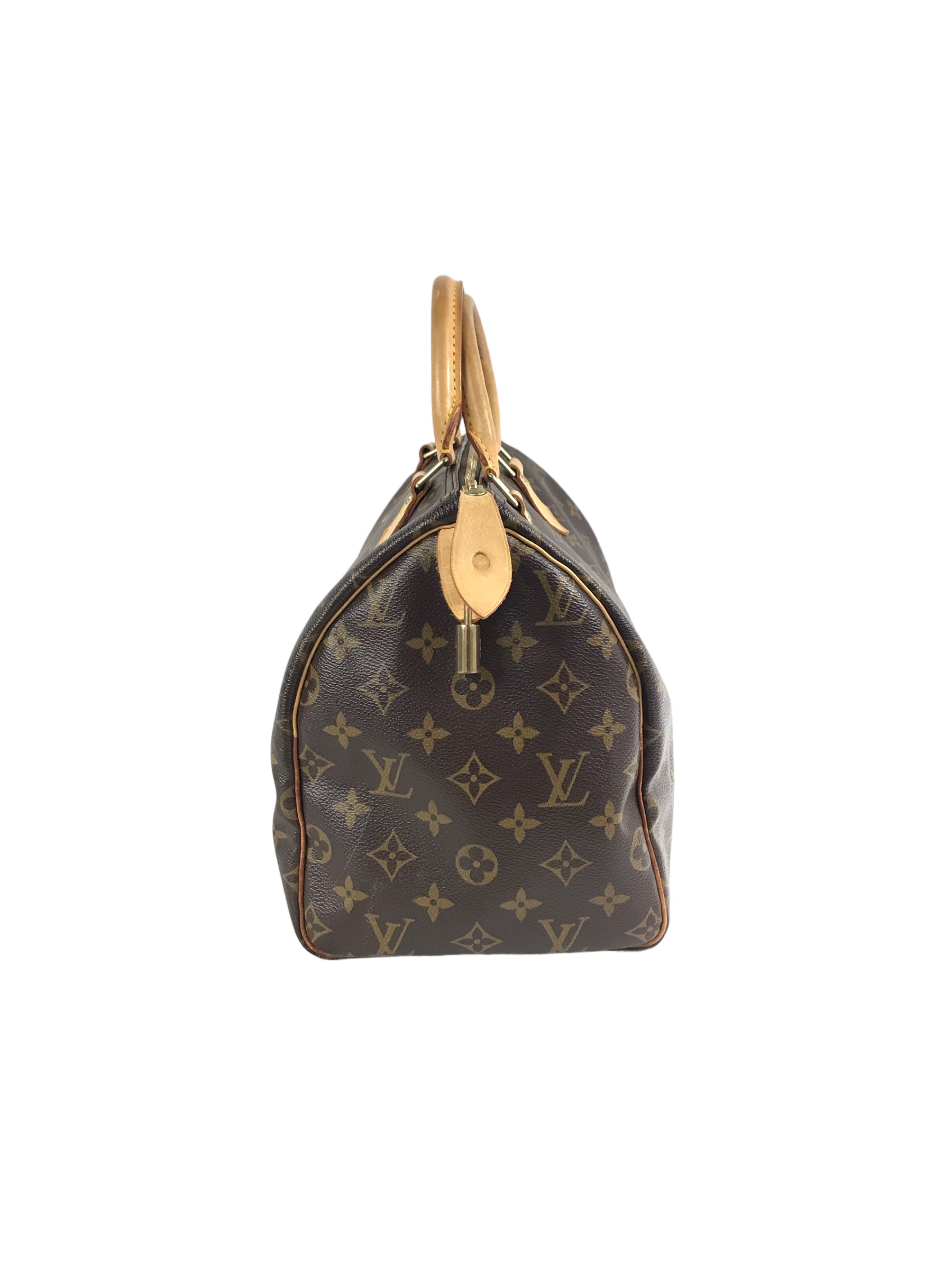 Monogram Canvas Speedy 30 W/GHW