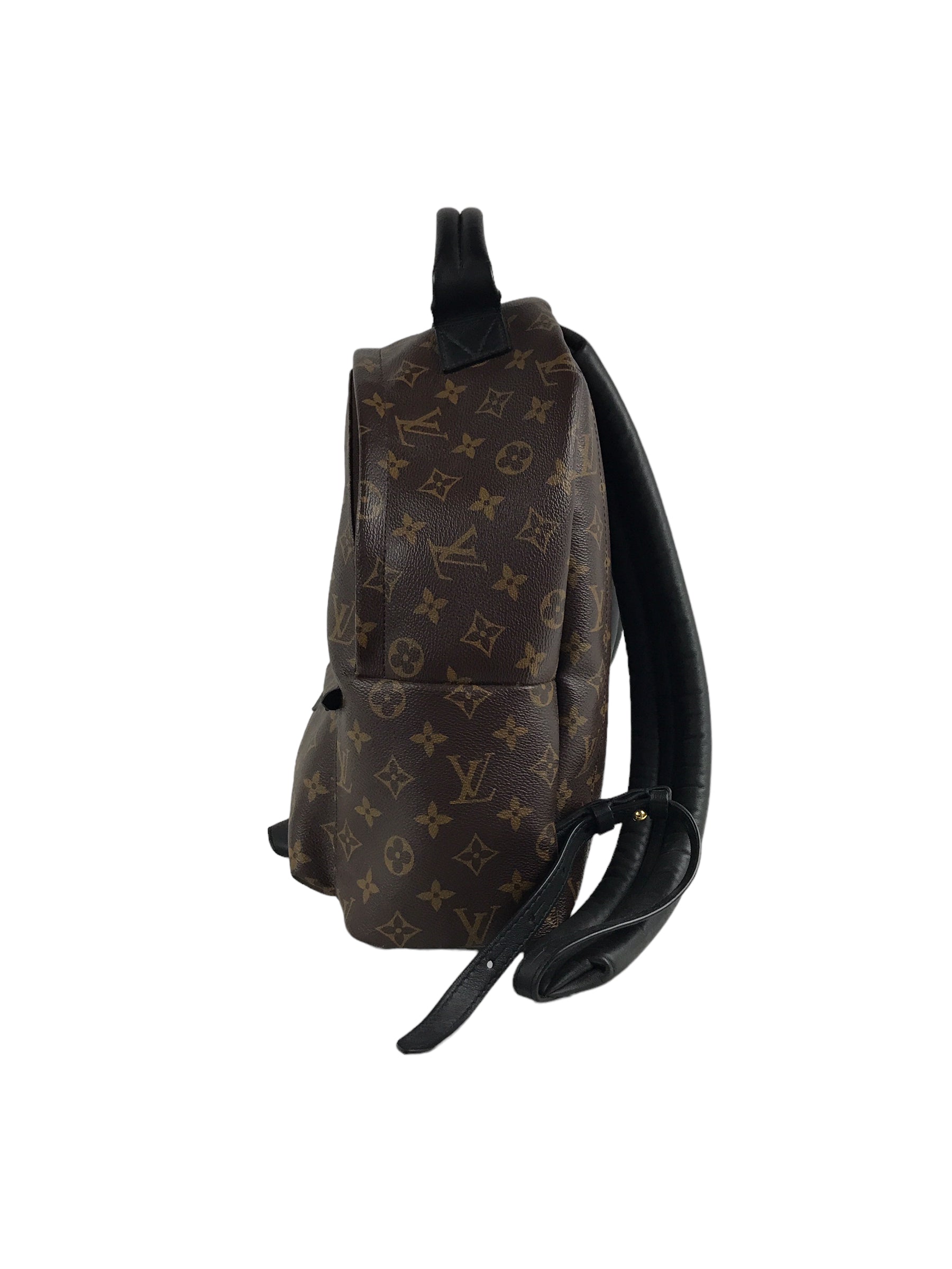 Monogram Coated Canvas Palm Springs MM Backpack w/GHW