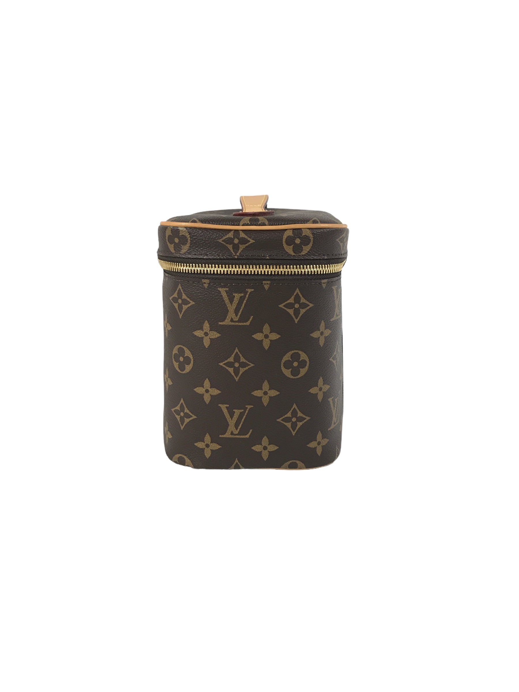 Monogram Coated Canvas Nice BB Toiletry Vanity Case w/GHW
