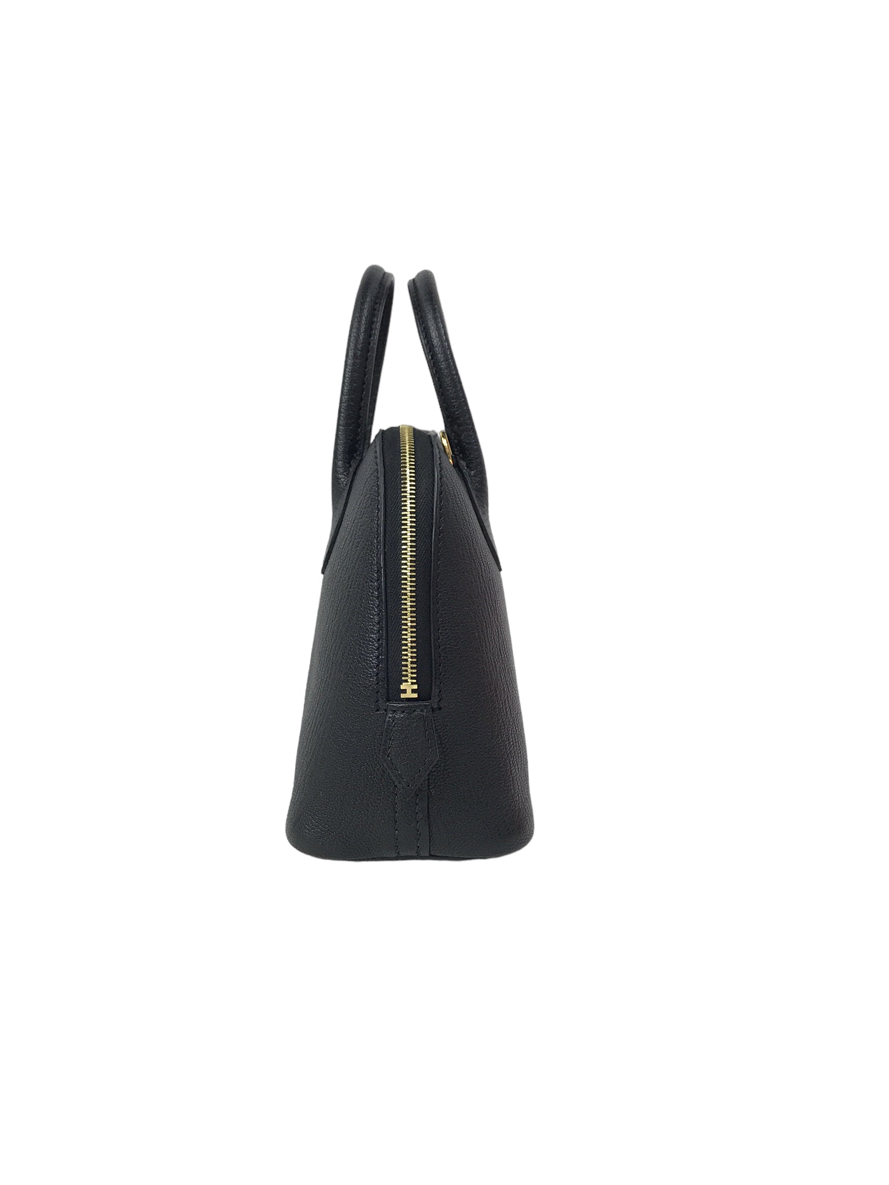 Black Chevre Mysore Bolide 1923 Mini Bag