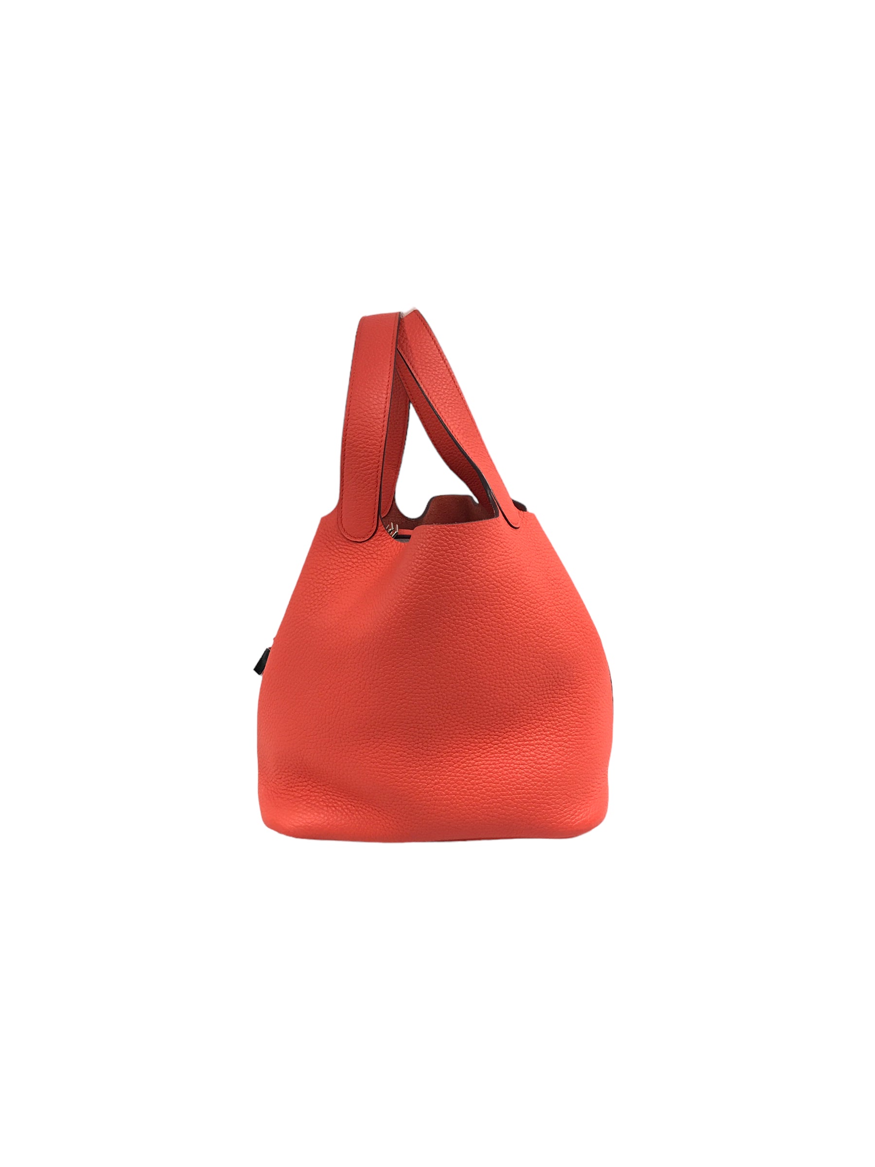 Poppy Orange Clemence Picotin 22 w/PHW