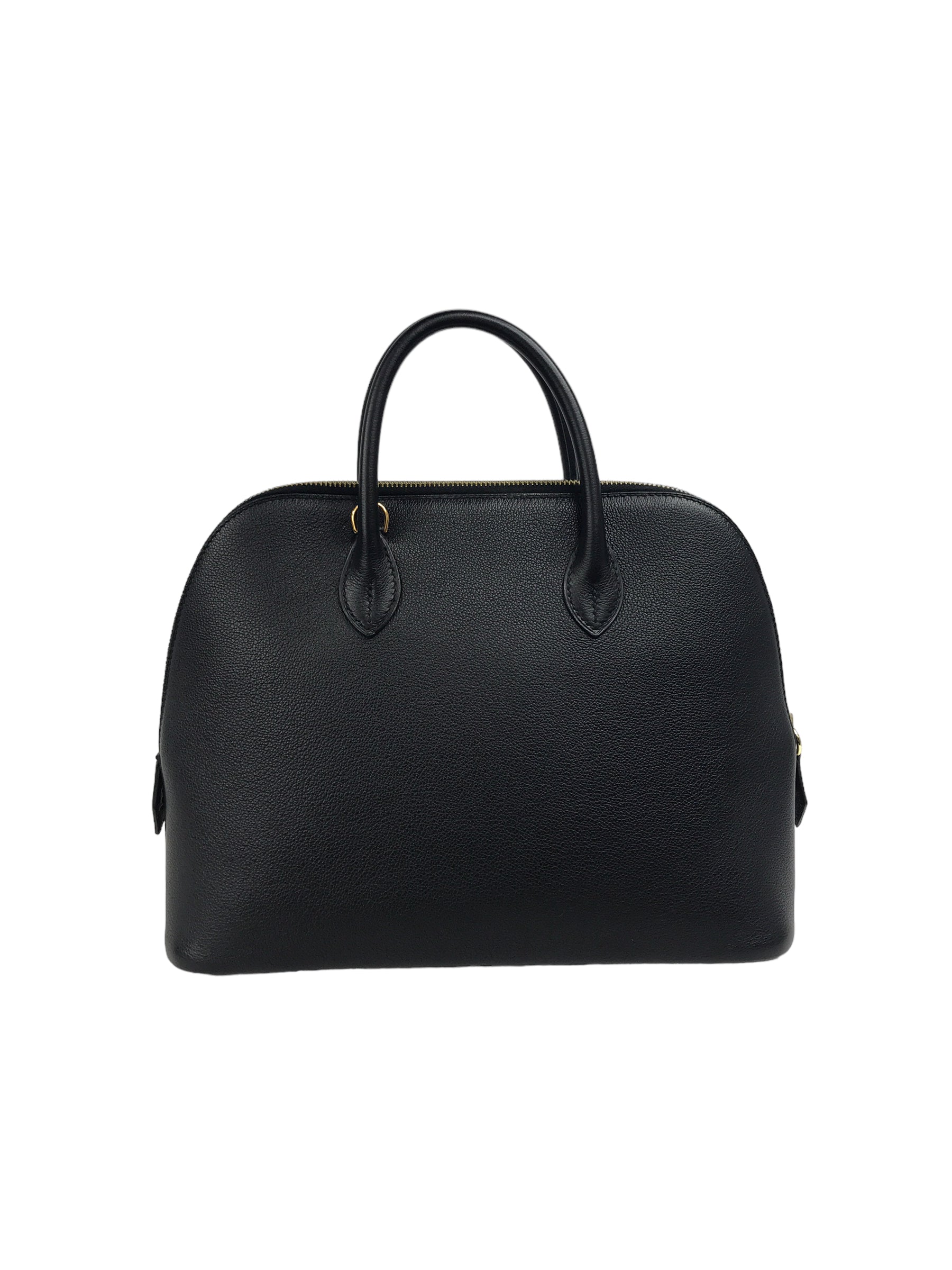 Black Novillo Leather Bolide 1923 30 Bag w/ GHW