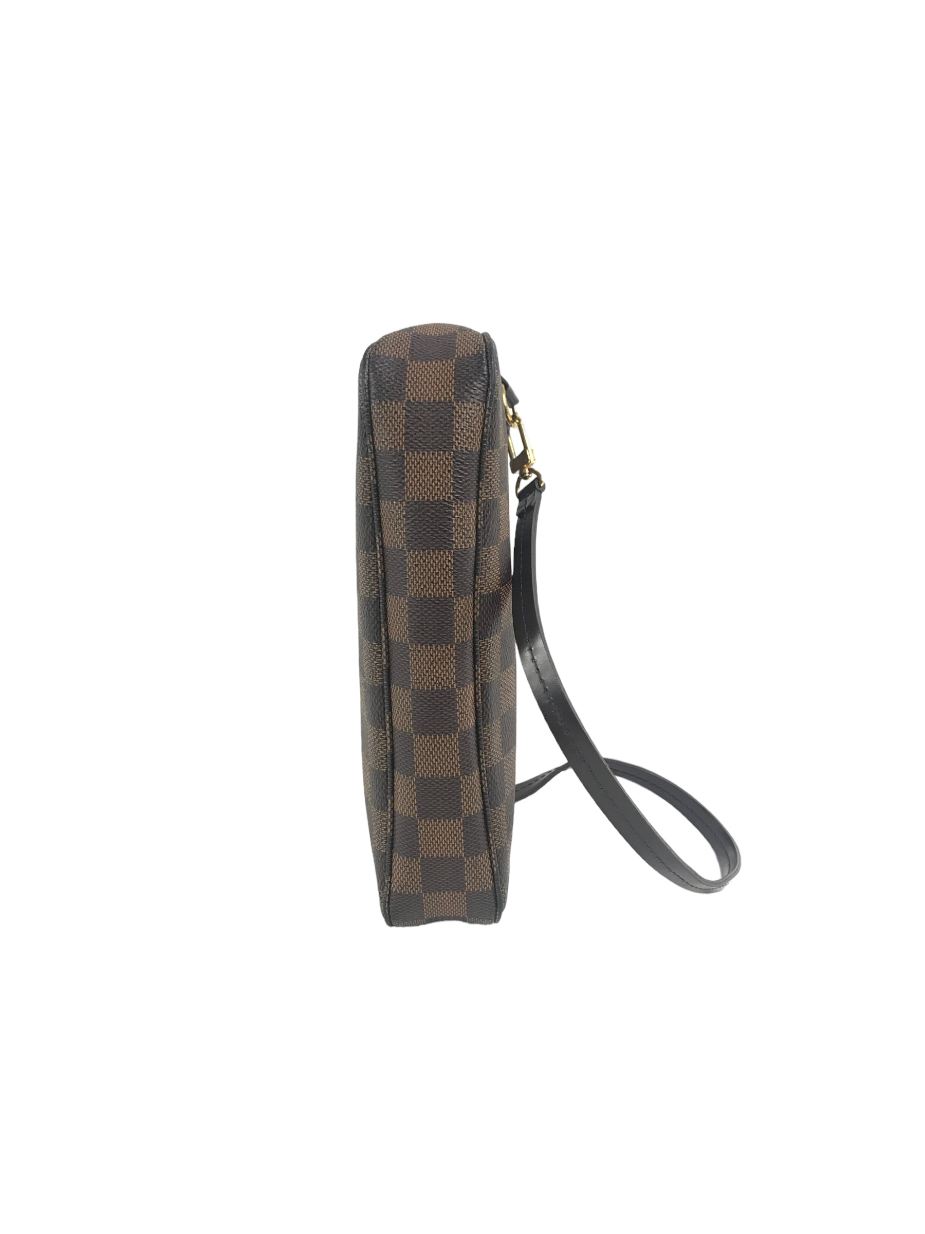 Damier Ebene Pochette Accessories w/GHW