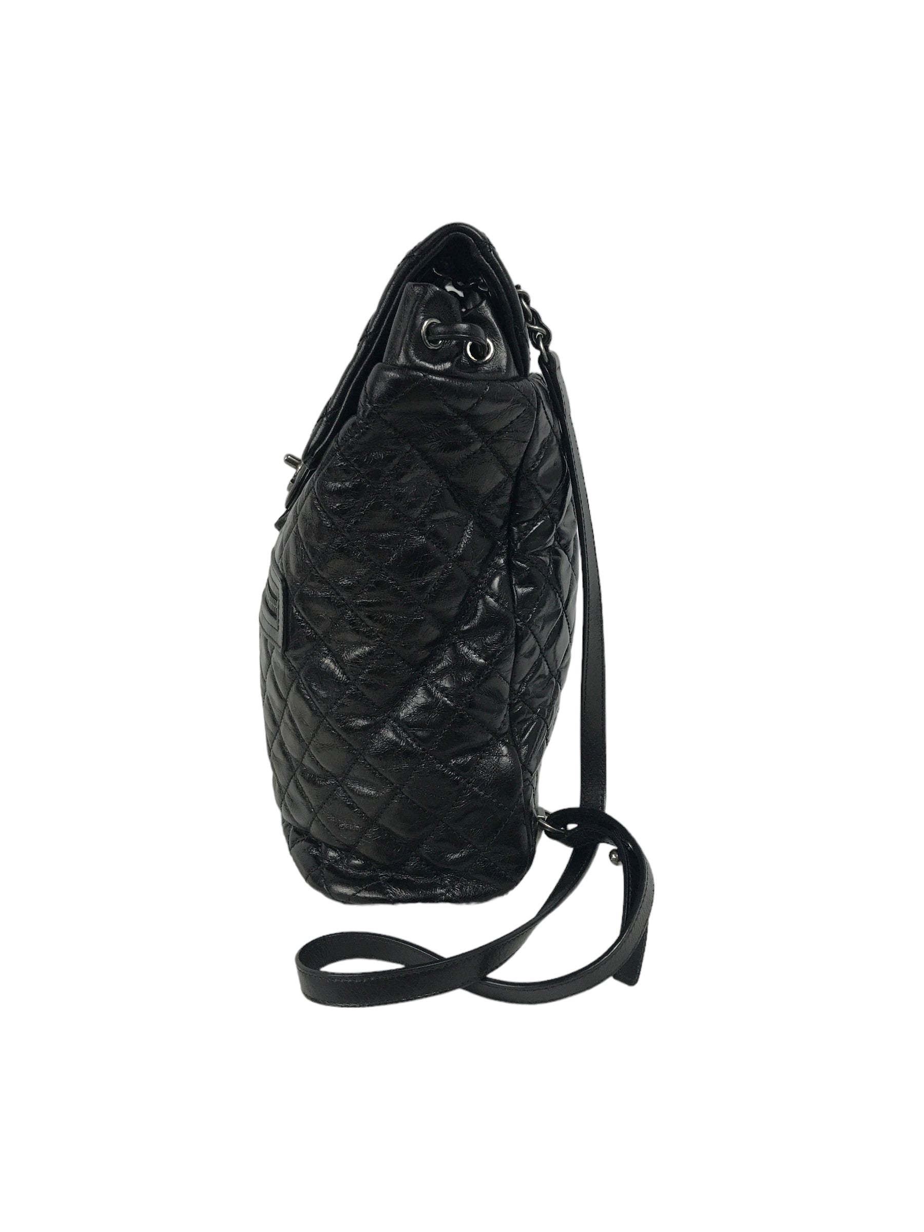 Glazed Quilted Calfskin Salzburg Mountain Backpack w/RHW