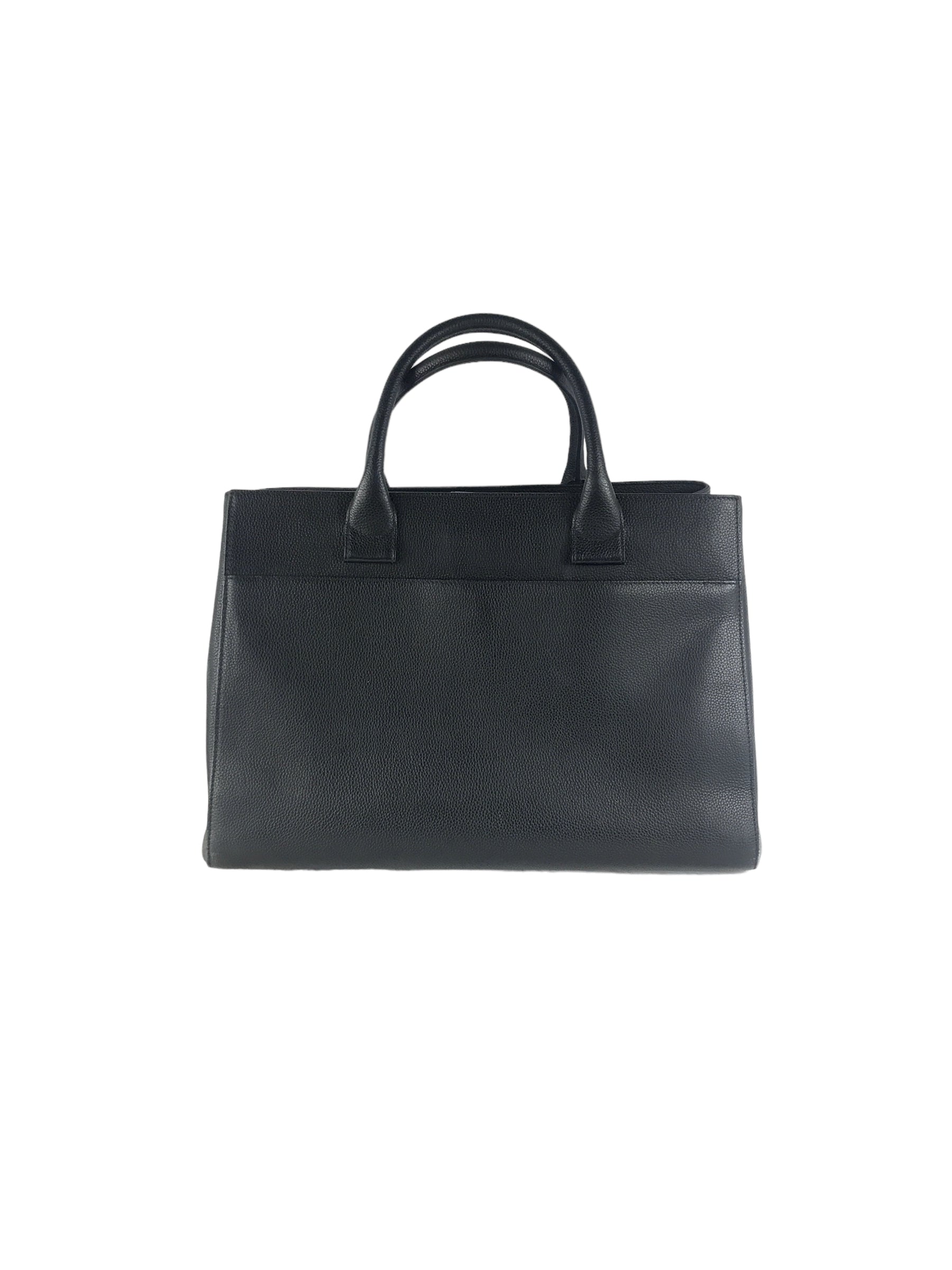Black Caviar Large Neo Executive Tote w/ GHW