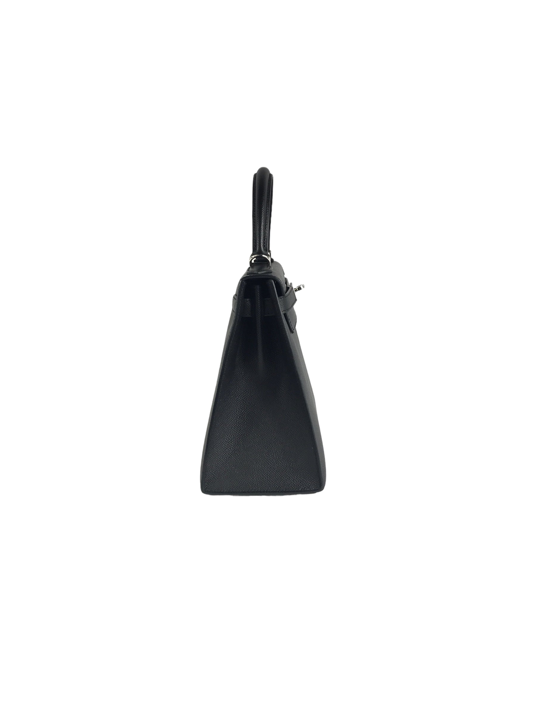 Black Epsom Sellier Kelly 28 w/ PHW