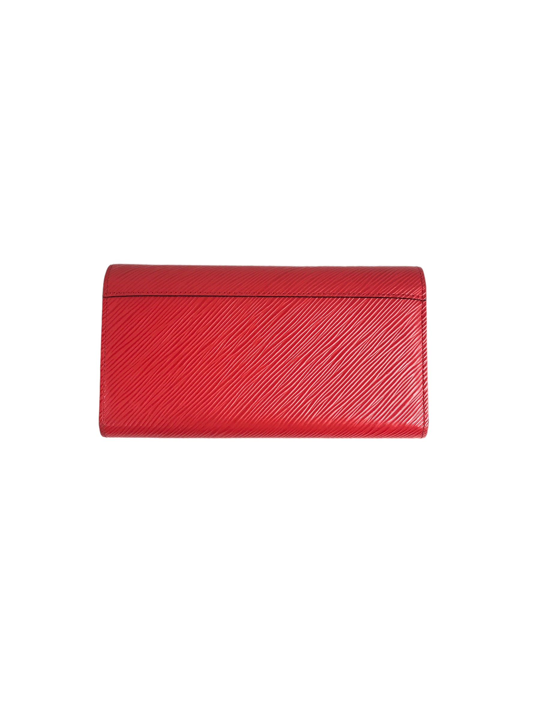 Poppy Epi Leather Twist Wallet W/SHW