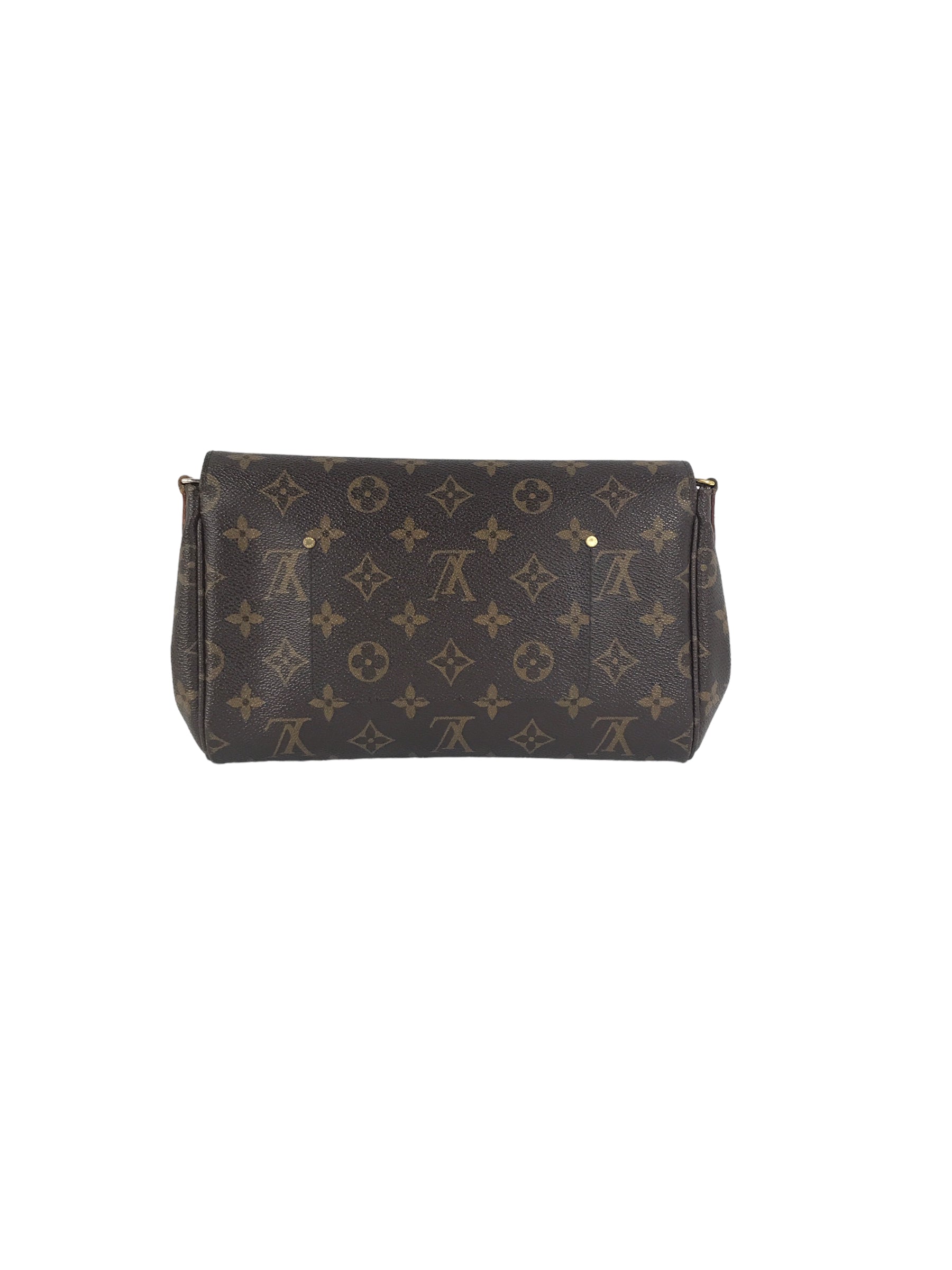 Monogram Coated Canvas Favorite PM W/GHW