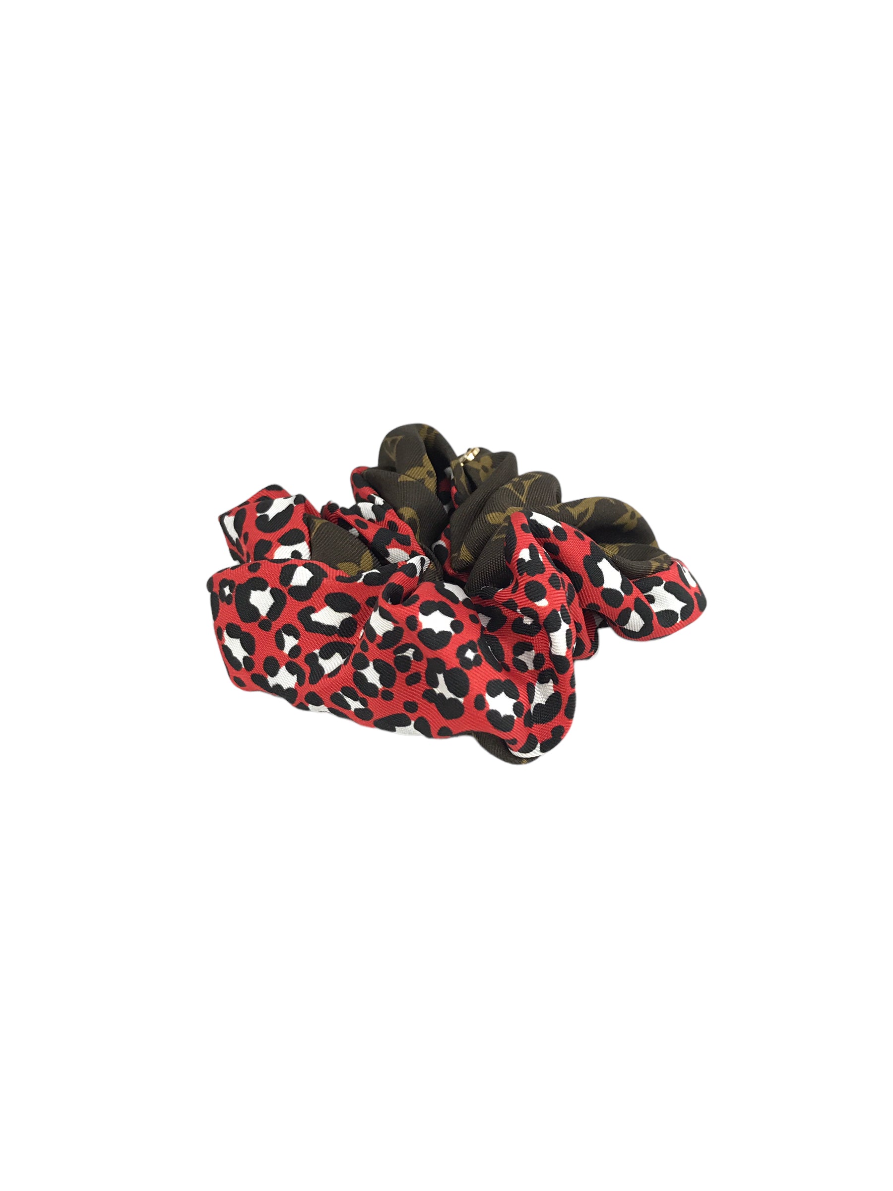 Monogram Silk “Be Mindful Chouchou” Scrunchie