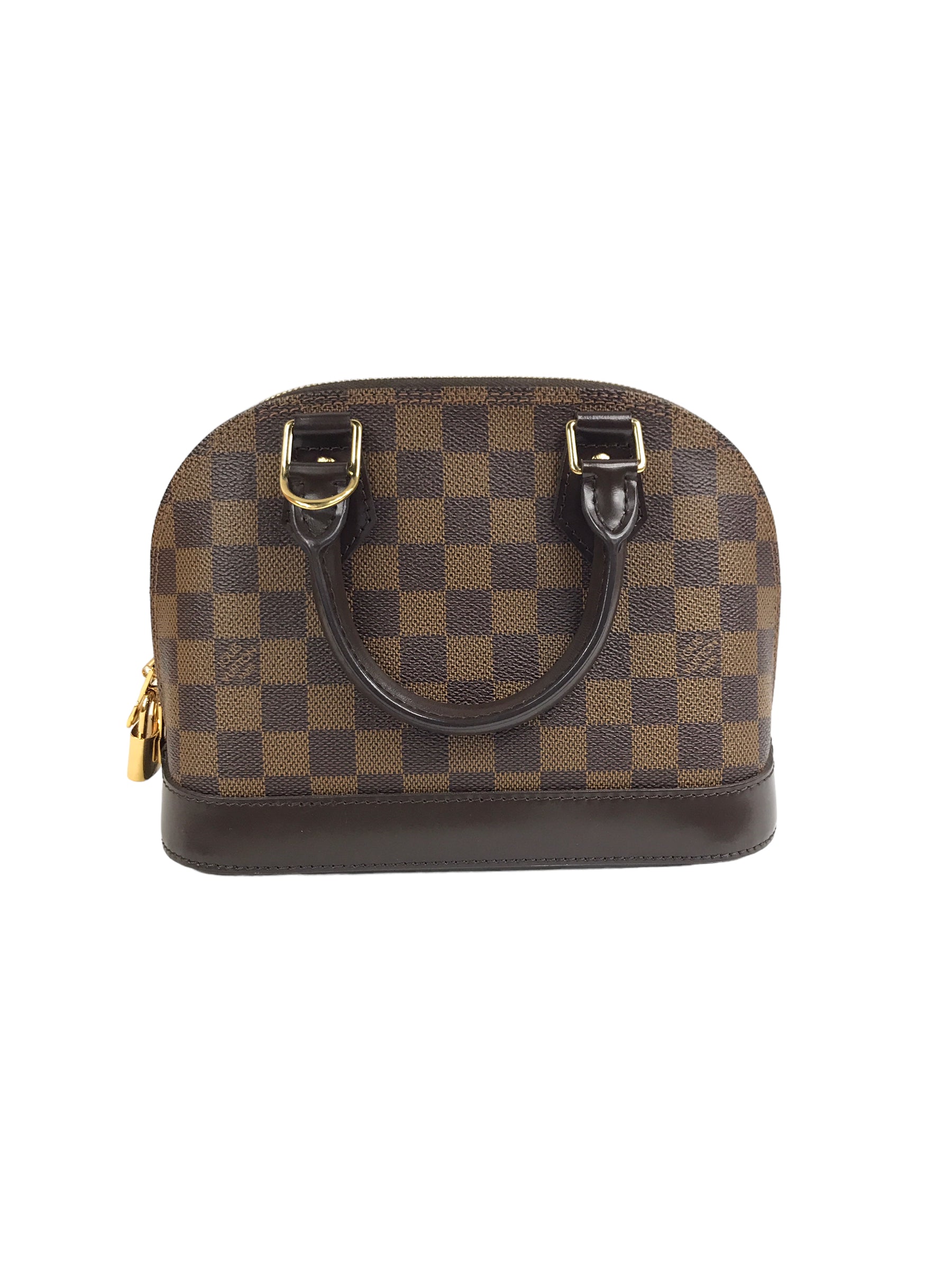 Damier Ebene Alma BB W/GHW
