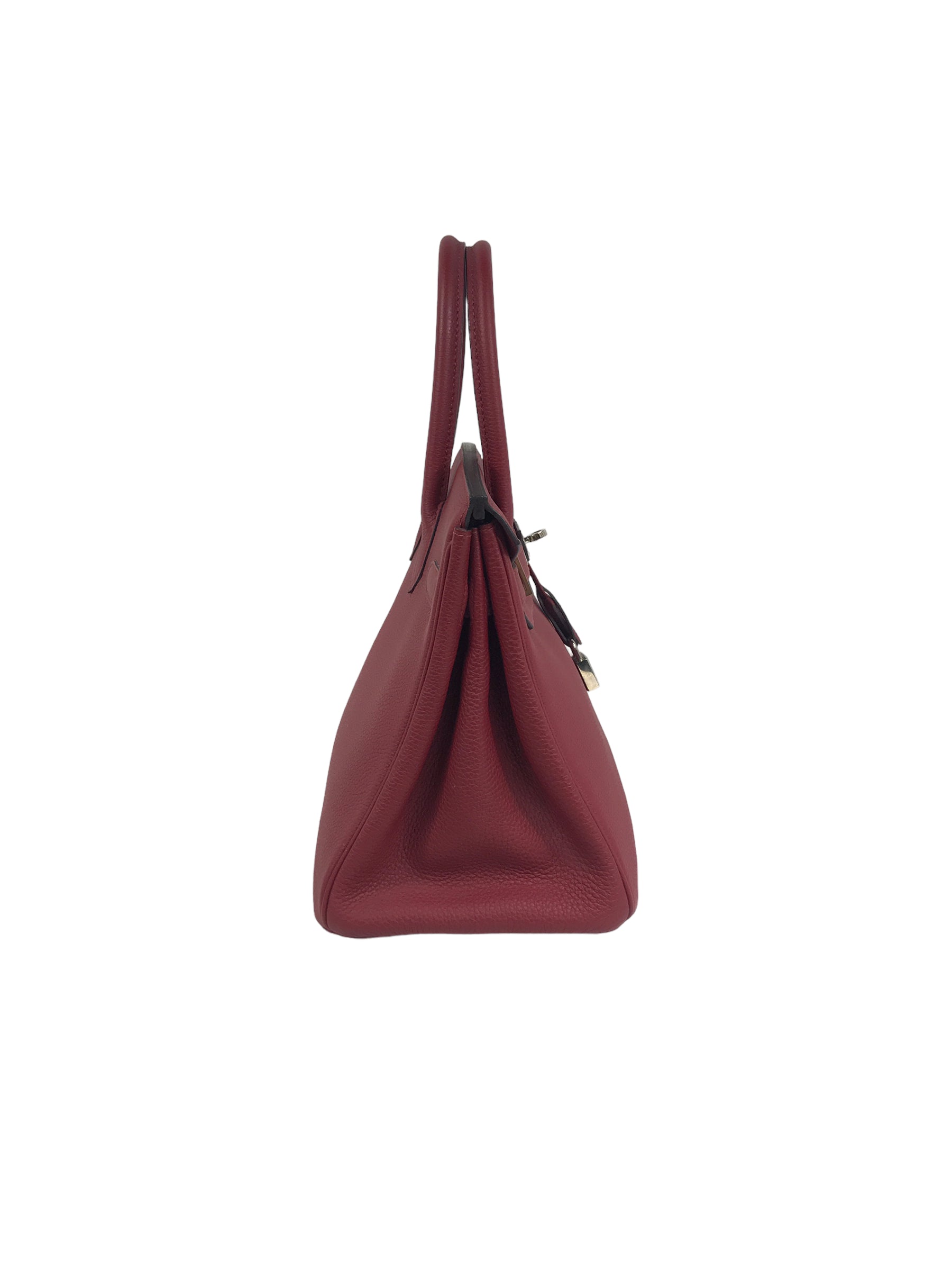 Burgundy Wine Togo Birkin 30 w/PHW