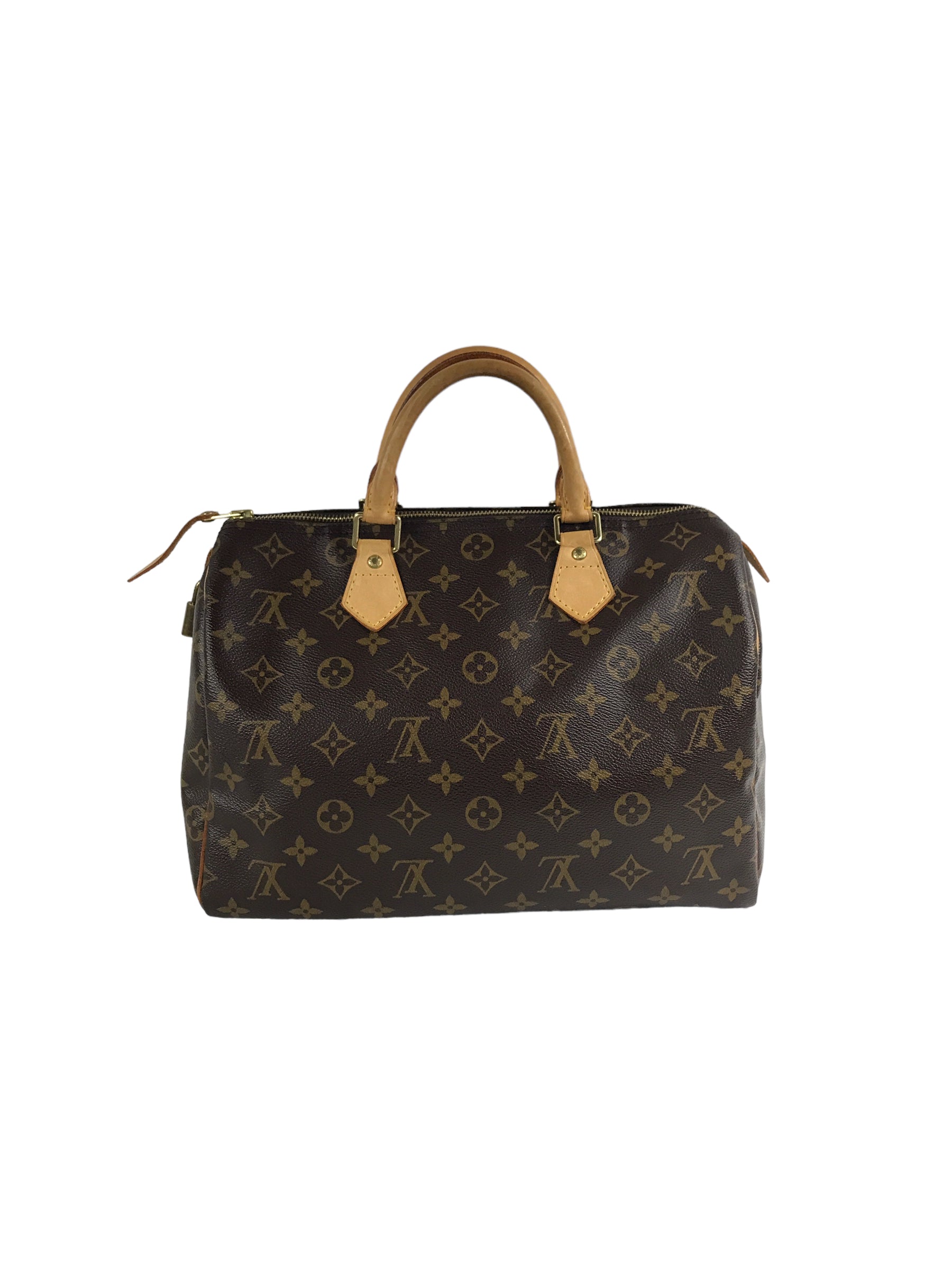 Monogram Canvas Speedy 30 W/GHW