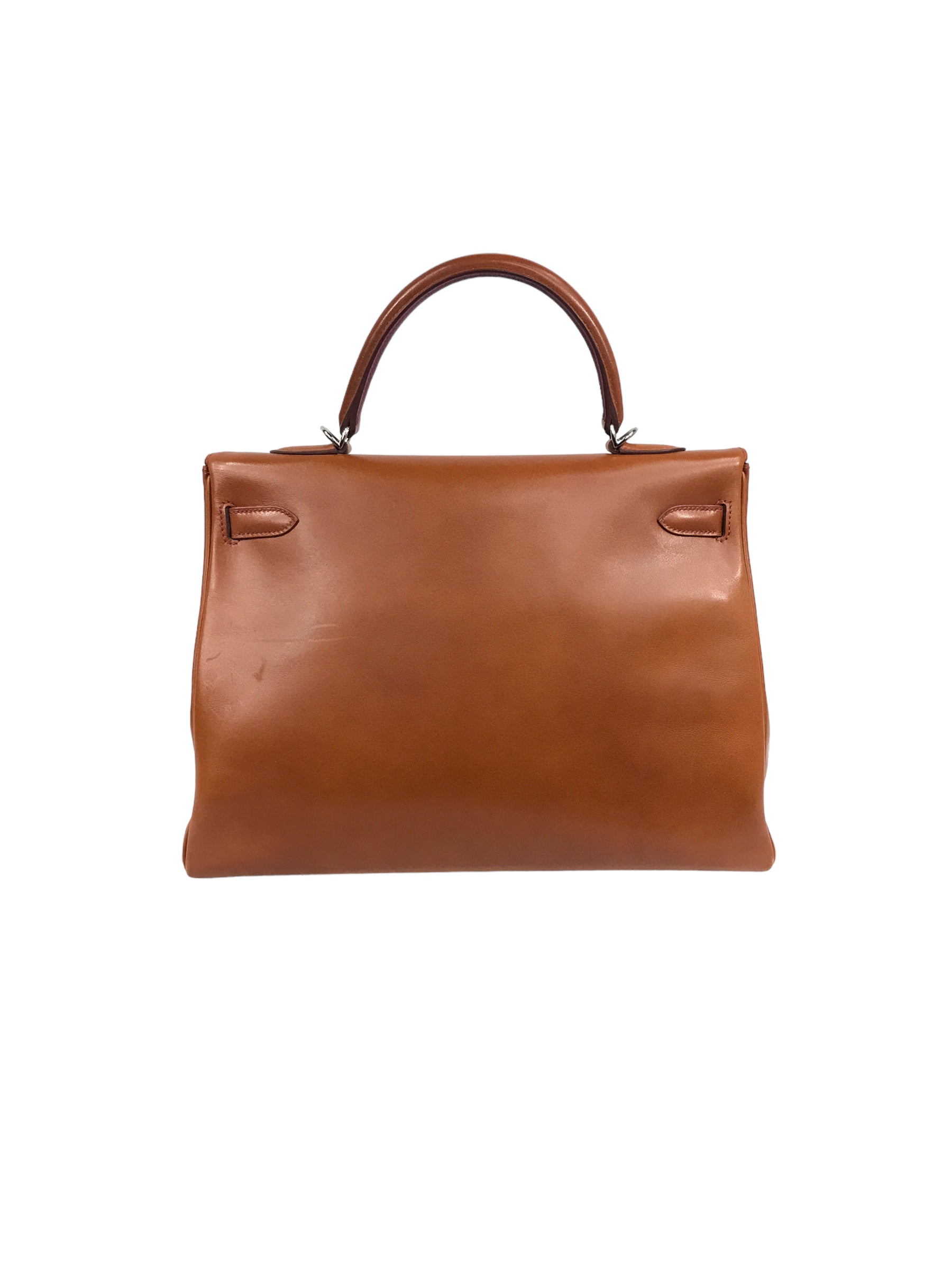 Special Order Gold Box Calf/Rouge H Chevre Mysore Leather Kelly 35 W/PHW