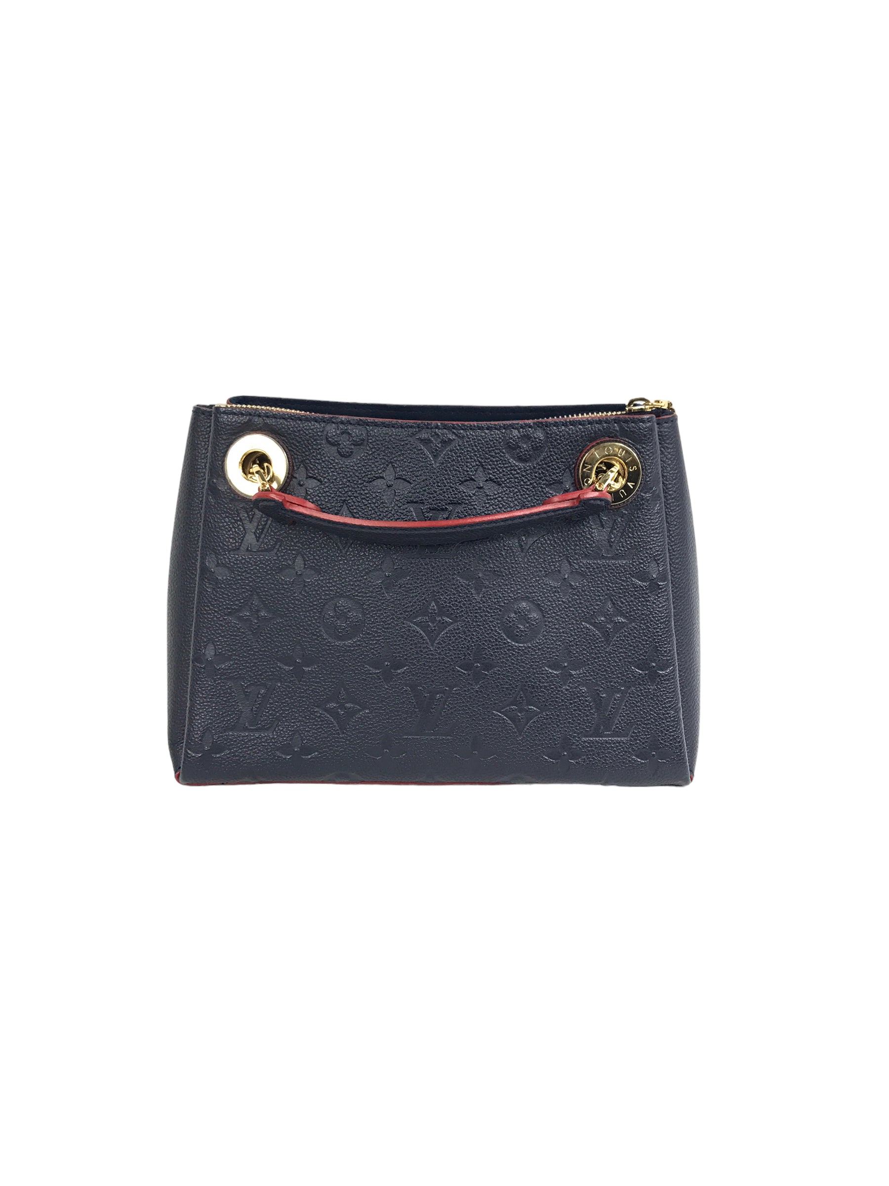 Navy/ Red Empreinte Surene BB Bag w/GHW