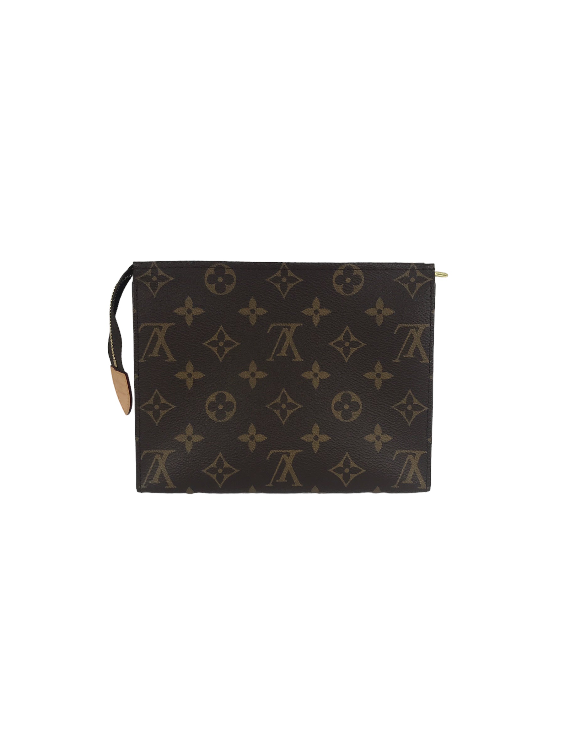 Monogram Coated Canvas Toiletry Pouch 19 W/GHW