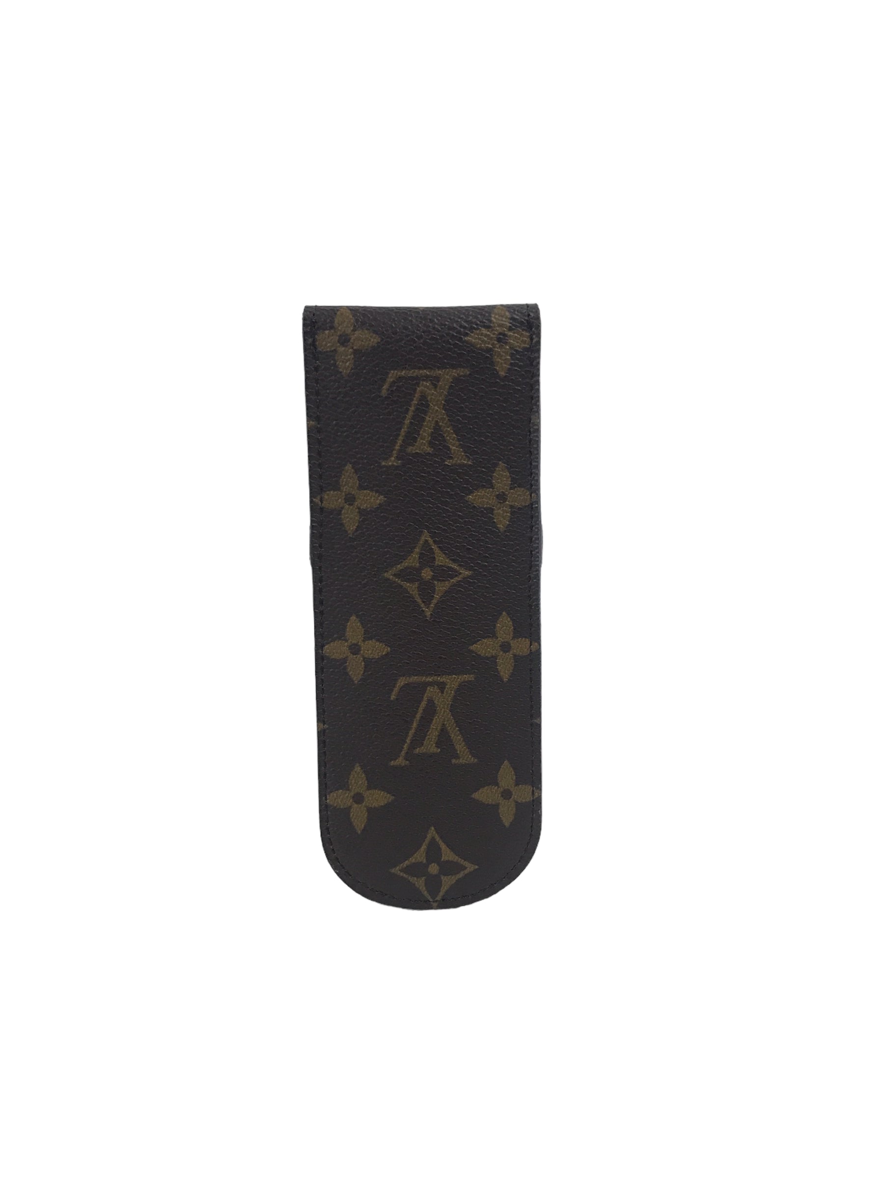 Monogram Coated Canvas Pen Pouch Holder