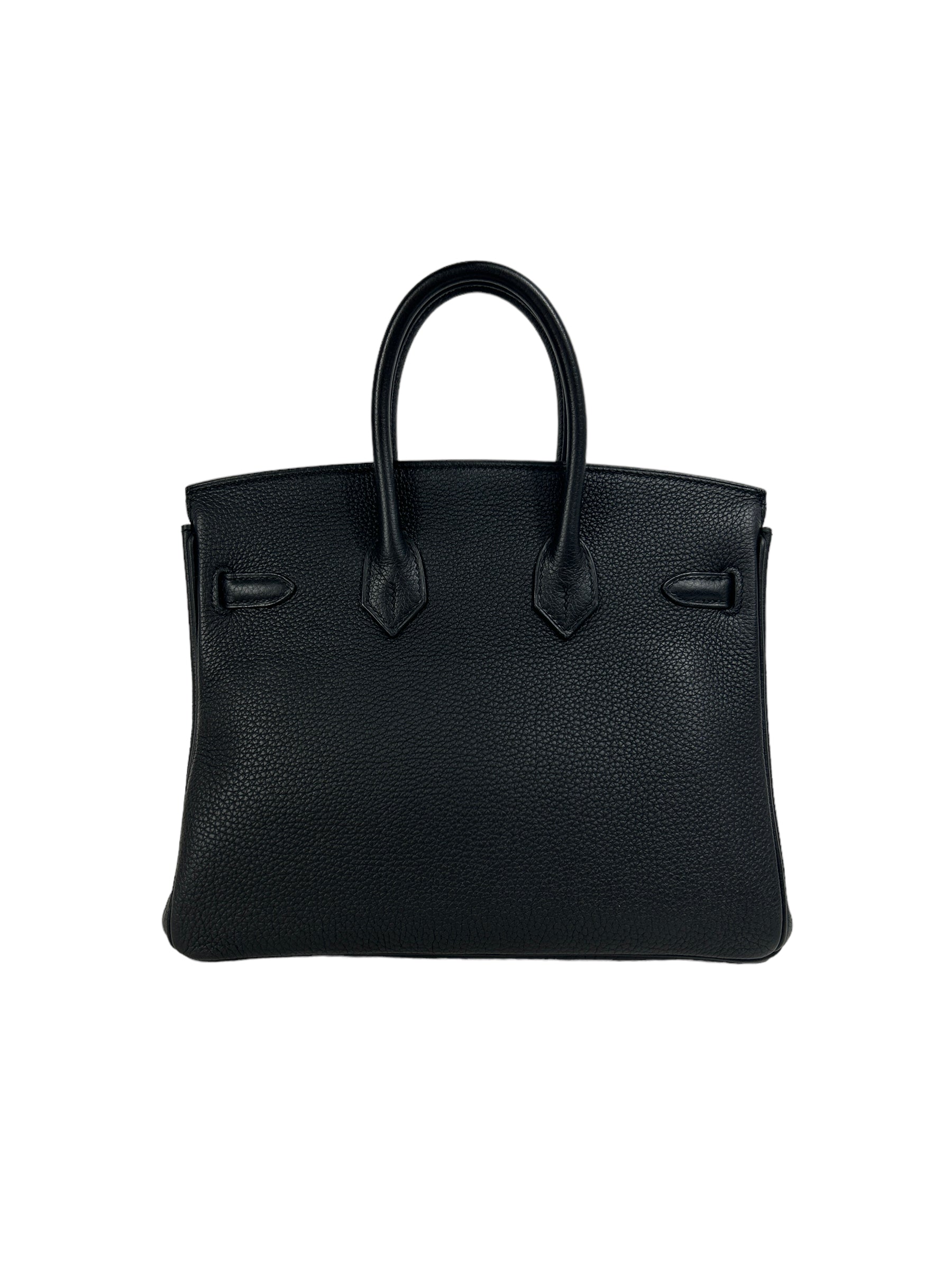 Black Togo Birkin 25 W/GHW