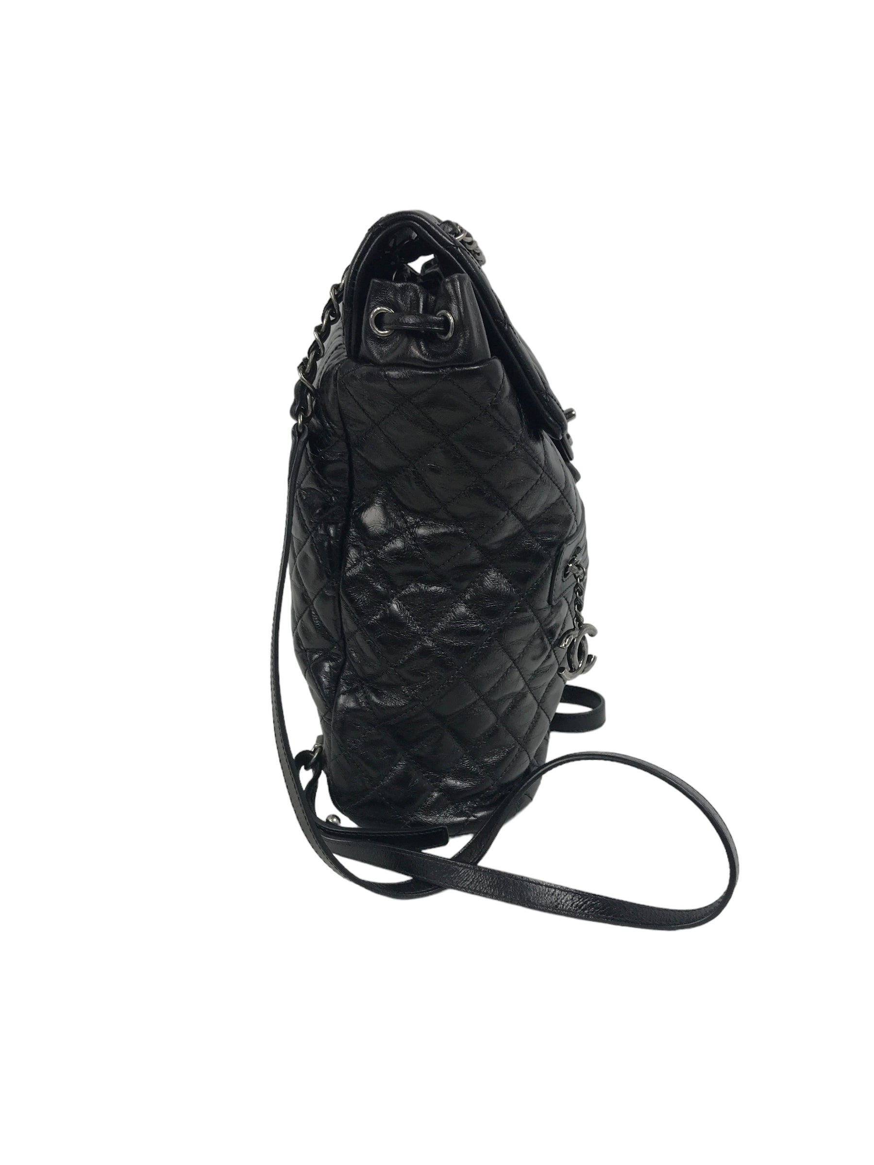 Glazed Quilted Calfskin Salzburg Mountain Backpack w/RHW