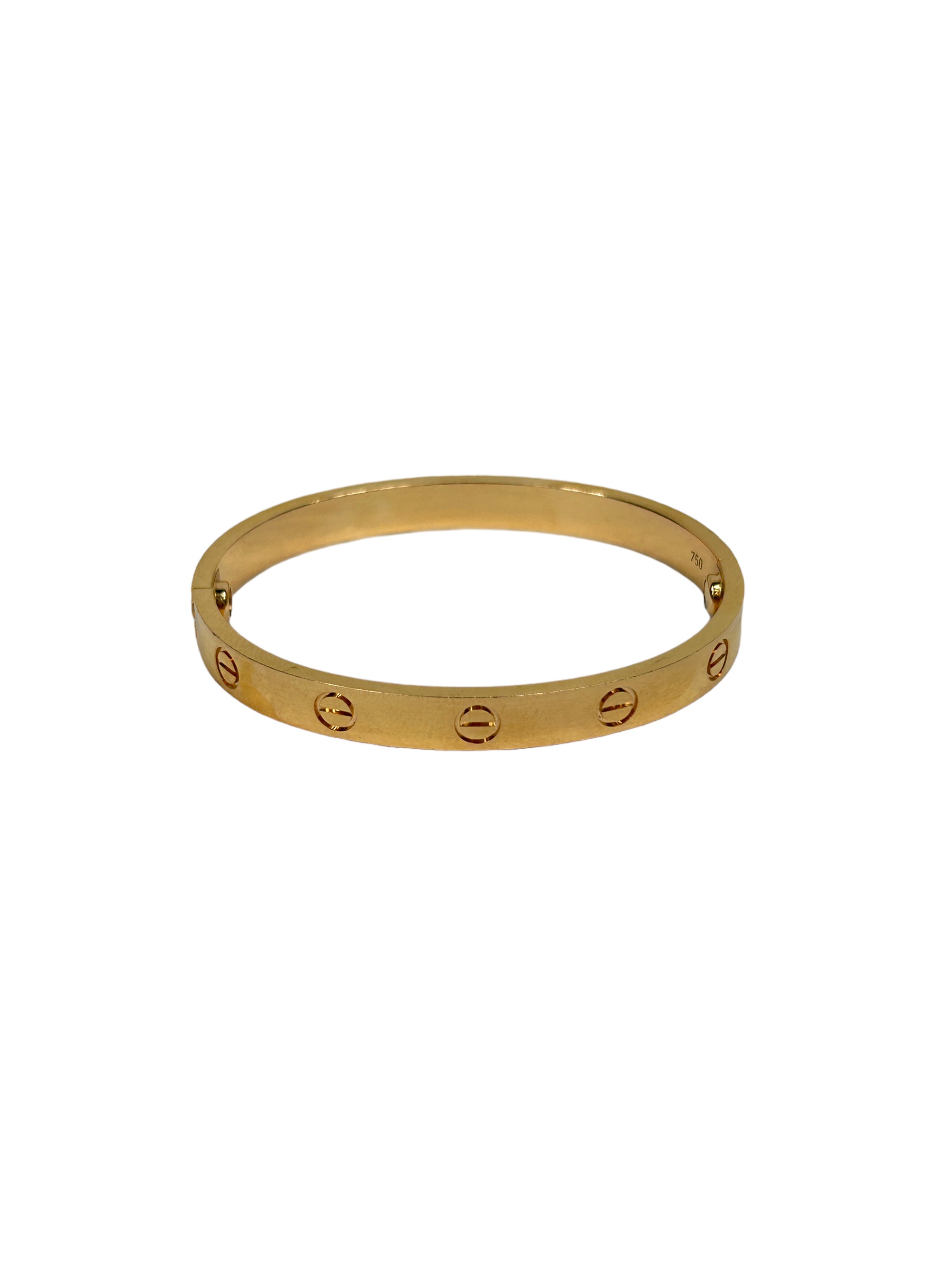 18K Rose Gold Love Bracelet