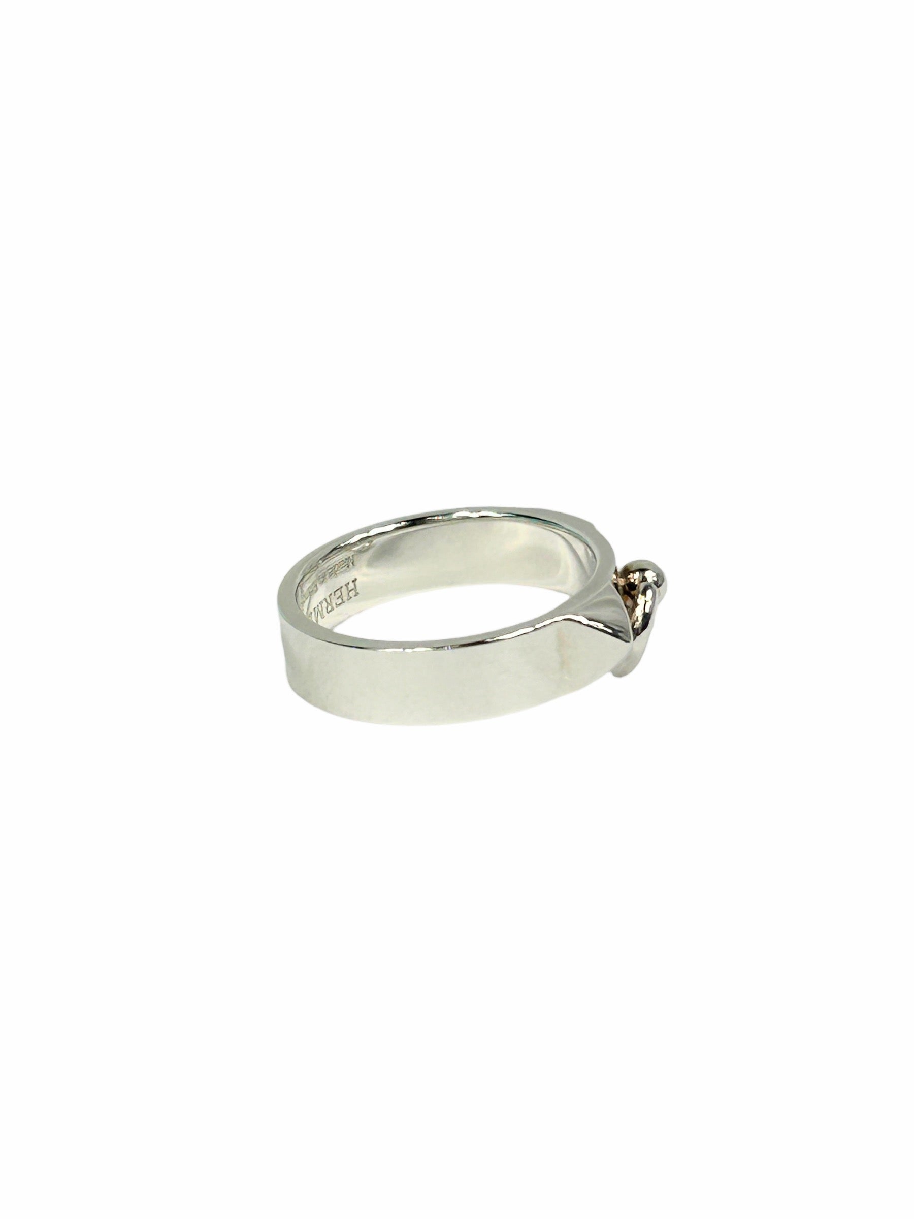 Silver Collier de Chien PM Ring