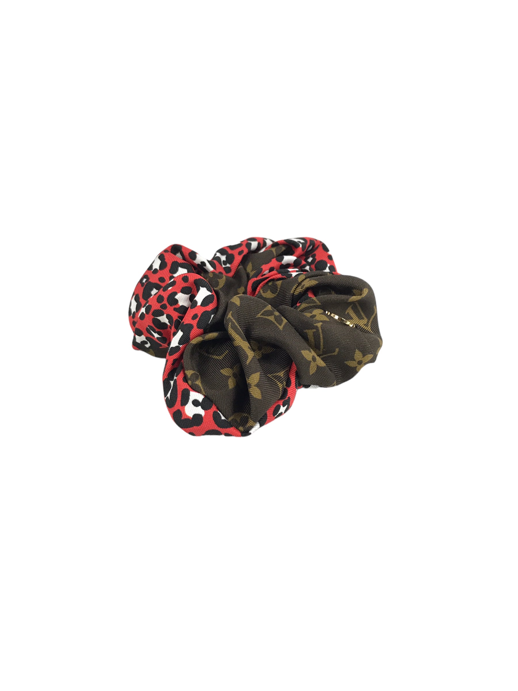 Monogram Silk “Be Mindful Chouchou” Scrunchie