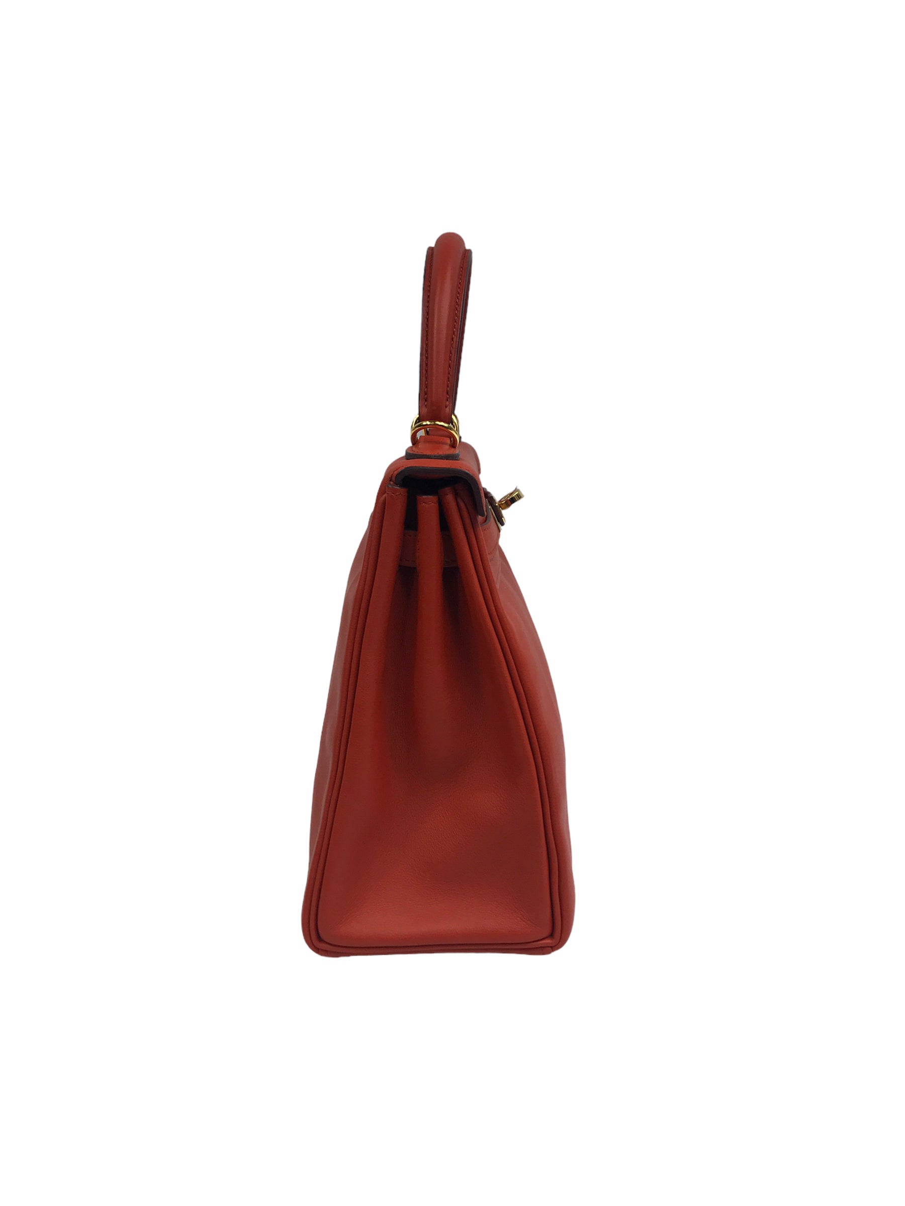 Terre Battue Retourne Swift Leather Kelly 25 w/GHW