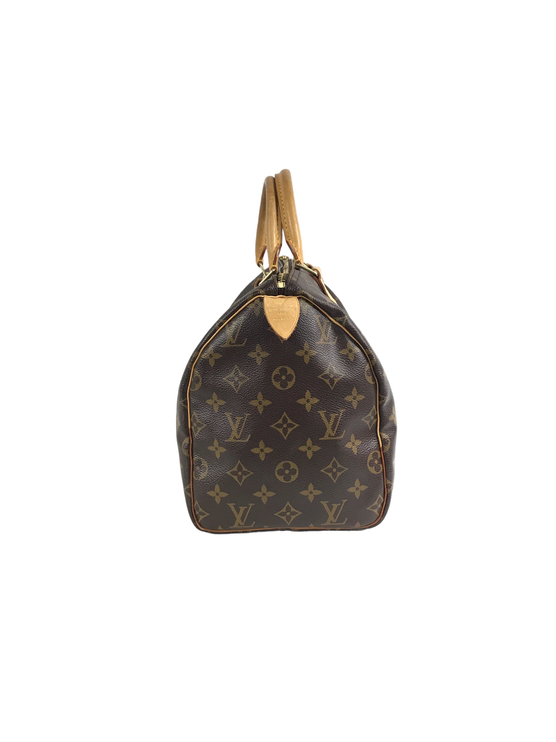 Monogram Canvas Speedy 30 W/GHW