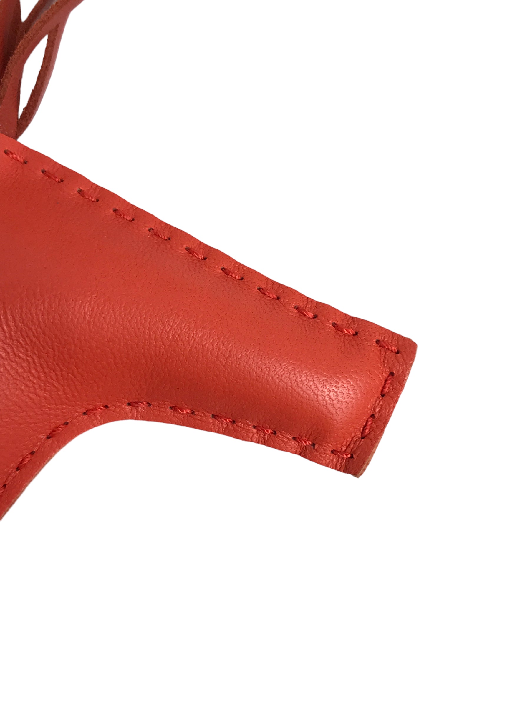 Poppy Lambskin/Alligator Mississippiensis Rodeo MM Charm