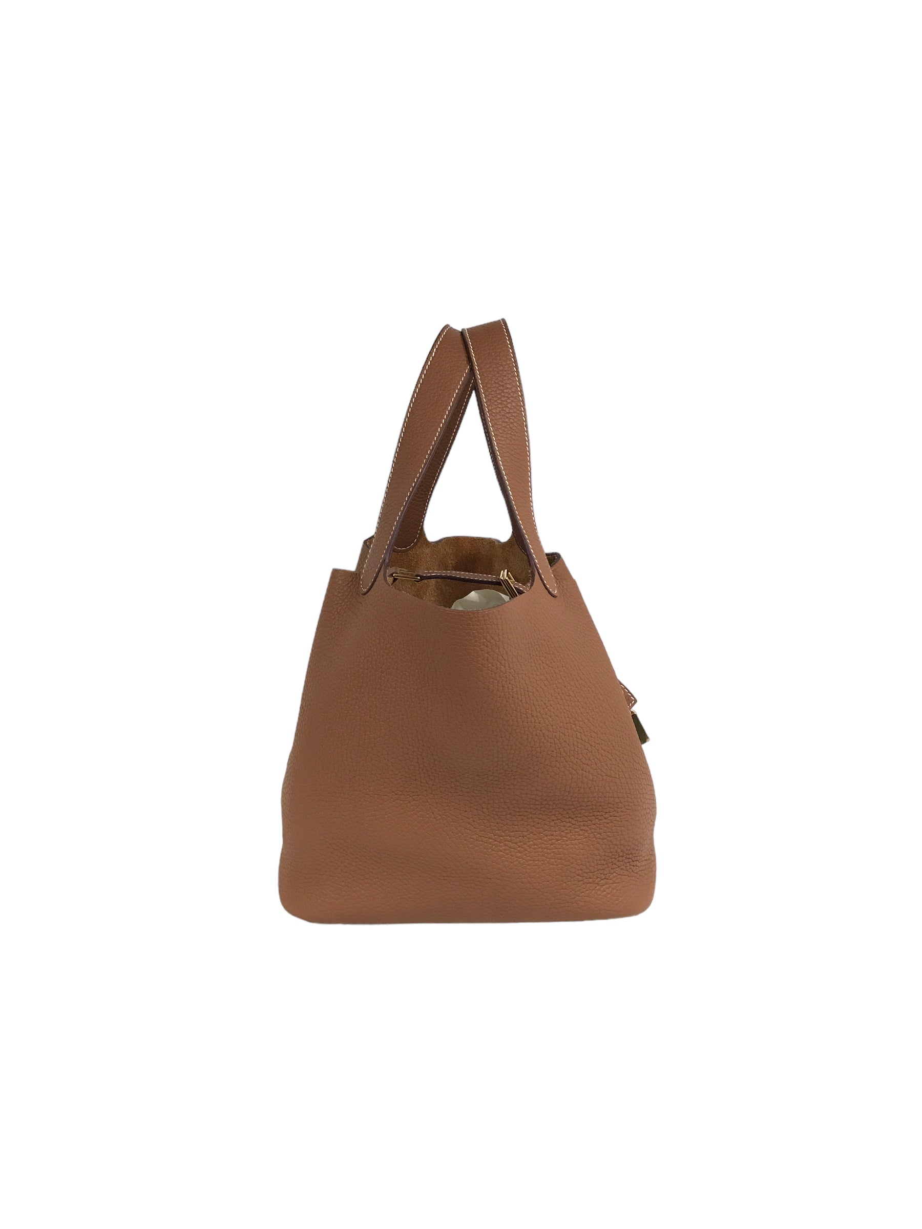 Gold Clemence Picotin 22 W/GHW