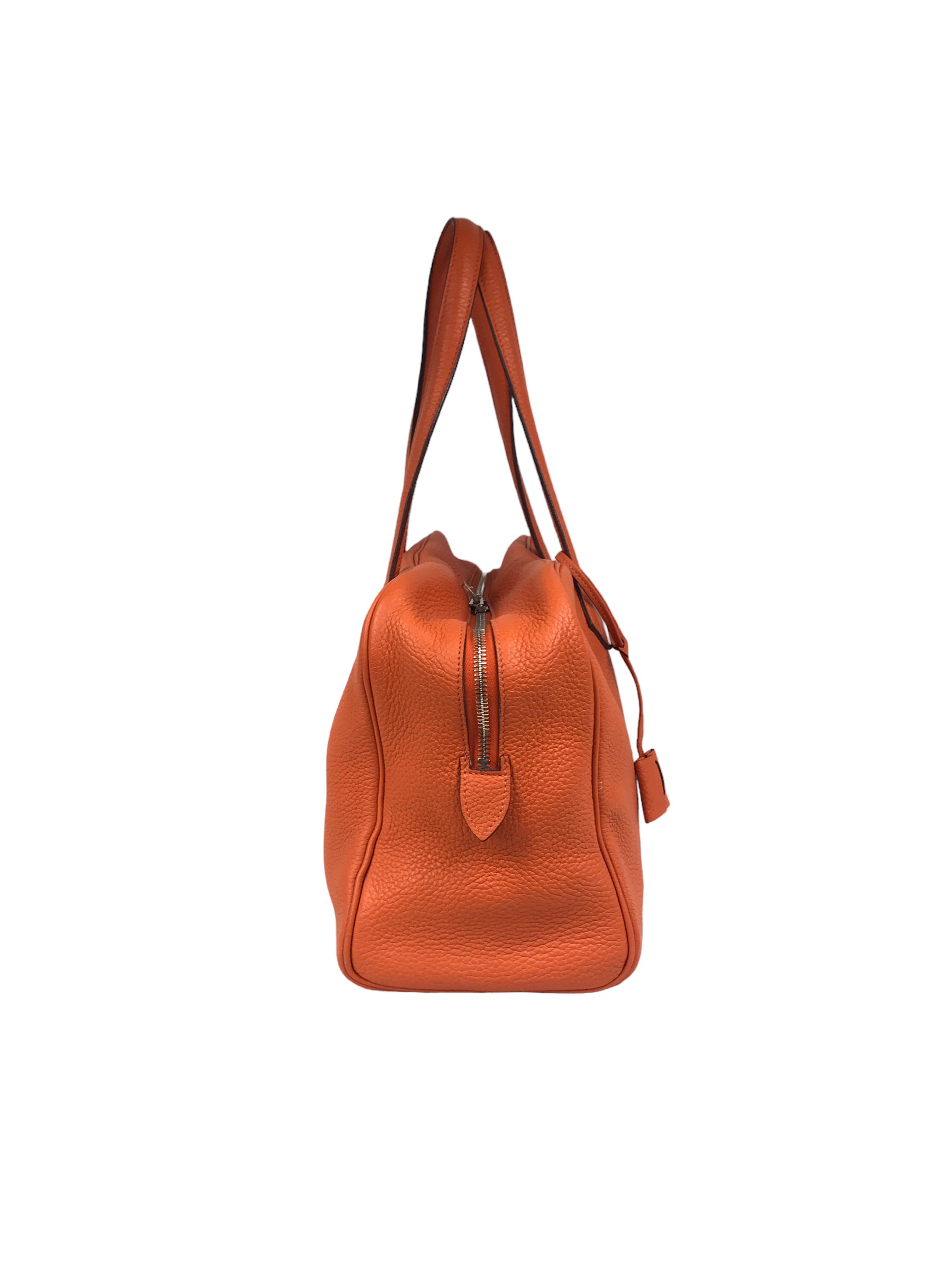 Orange Clemence Victoria Shoulder Bag W/PHW