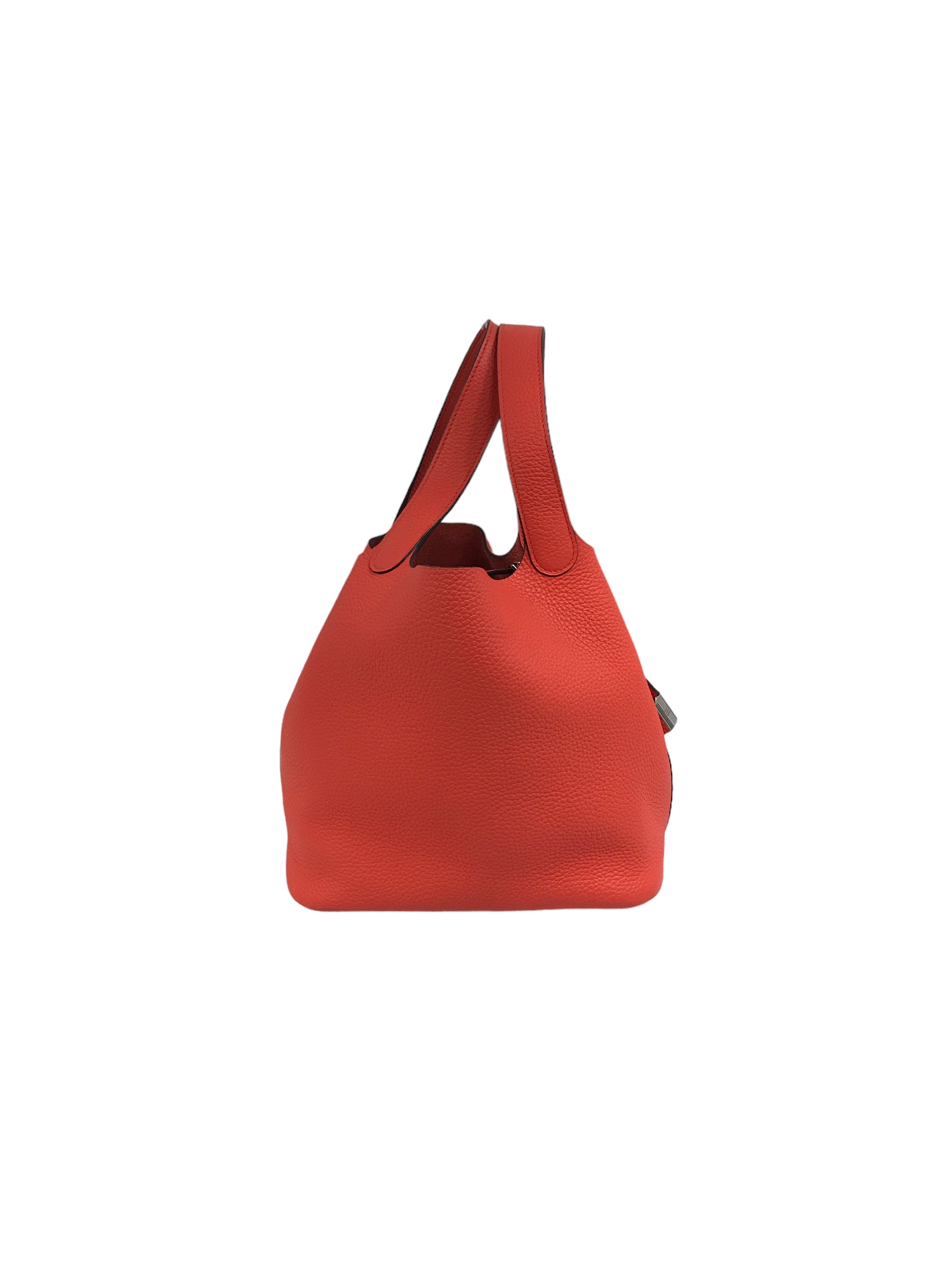 Poppy Orange Clemence Picotin 22 w/PHW