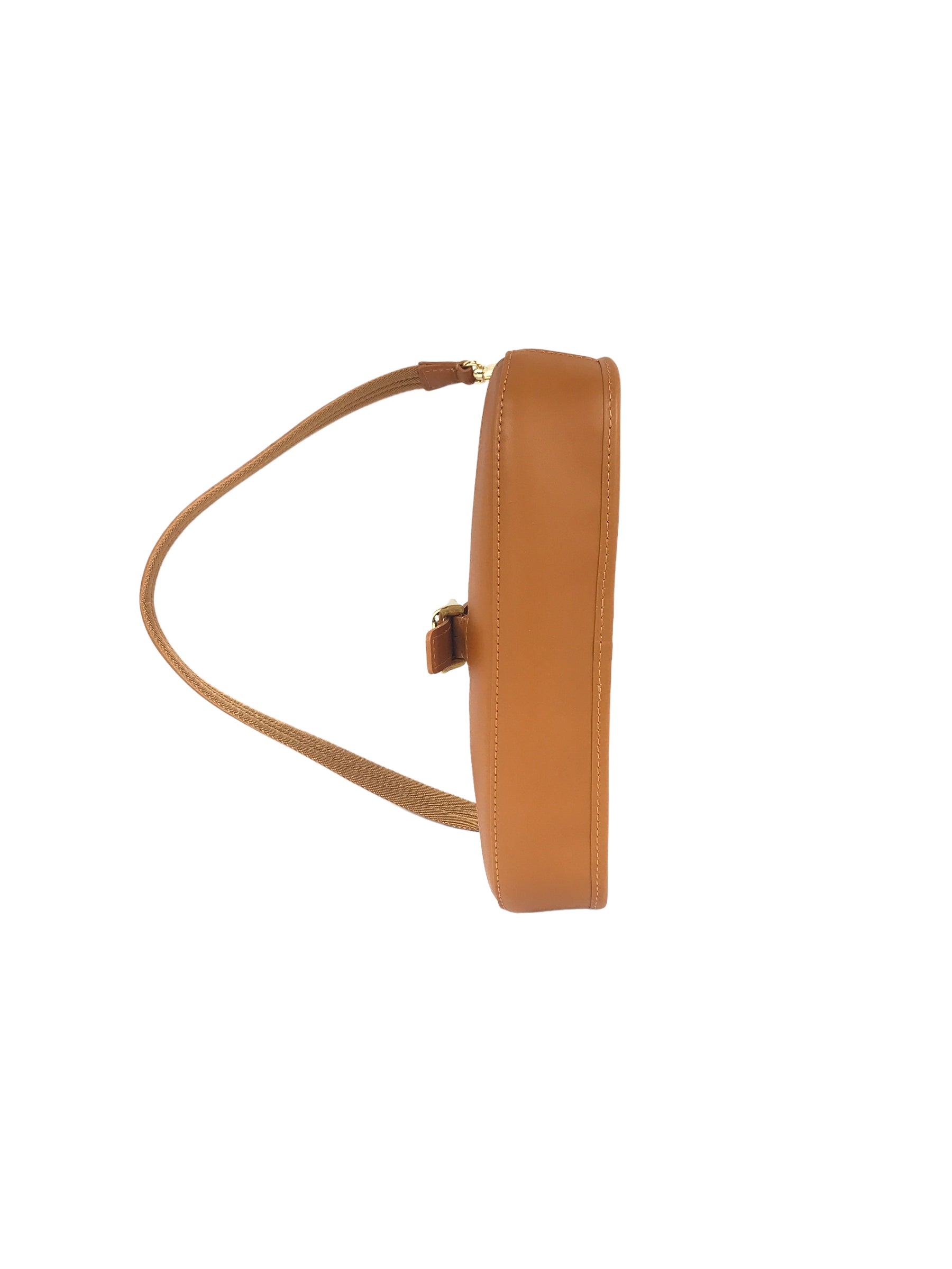 Vintage Beige Monogram Mini Lin Majorie Single Flap Shoulder Bag w/GHW