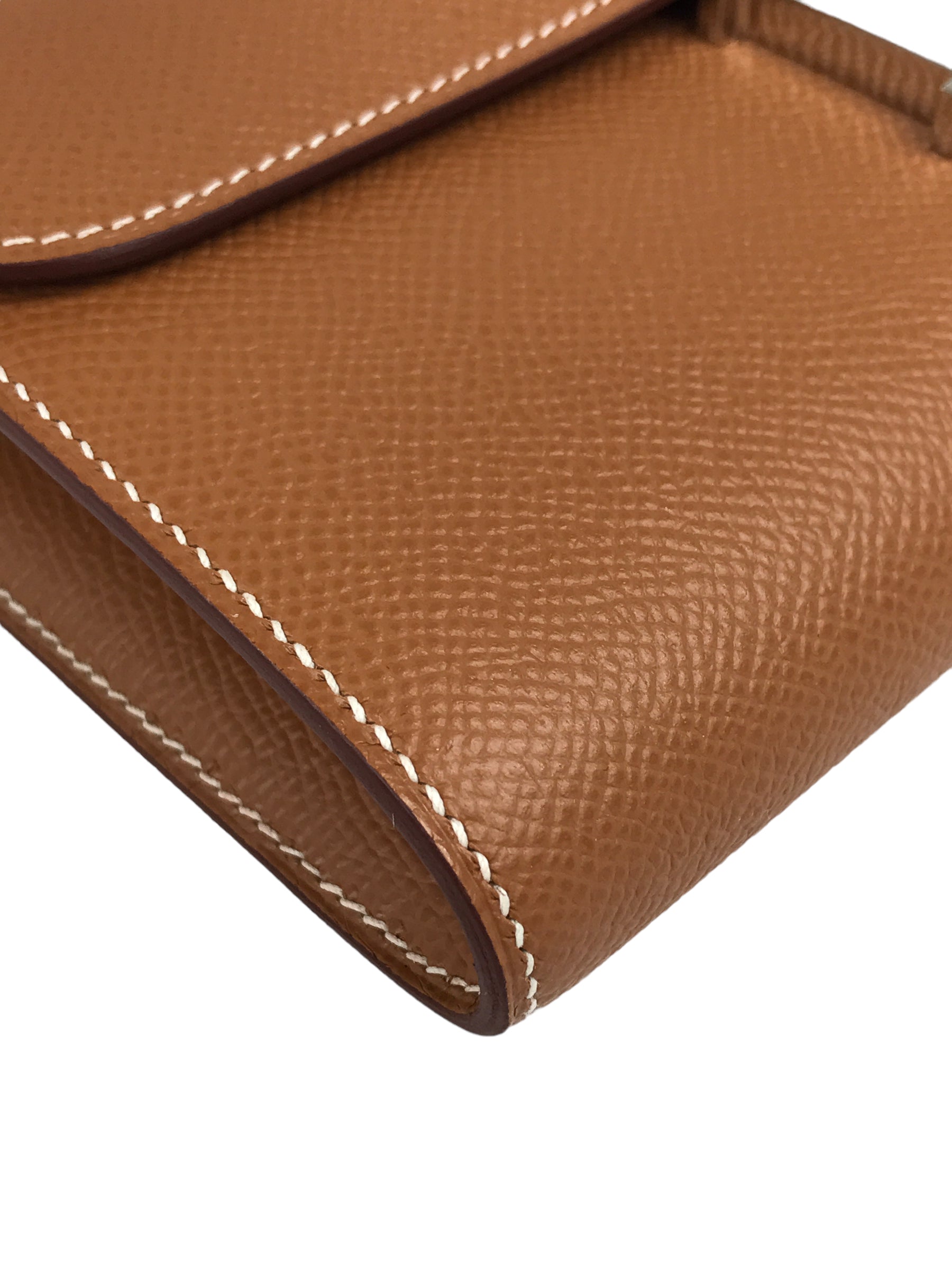 Gold Epsom Constance Long To Go Wallet W/PHW