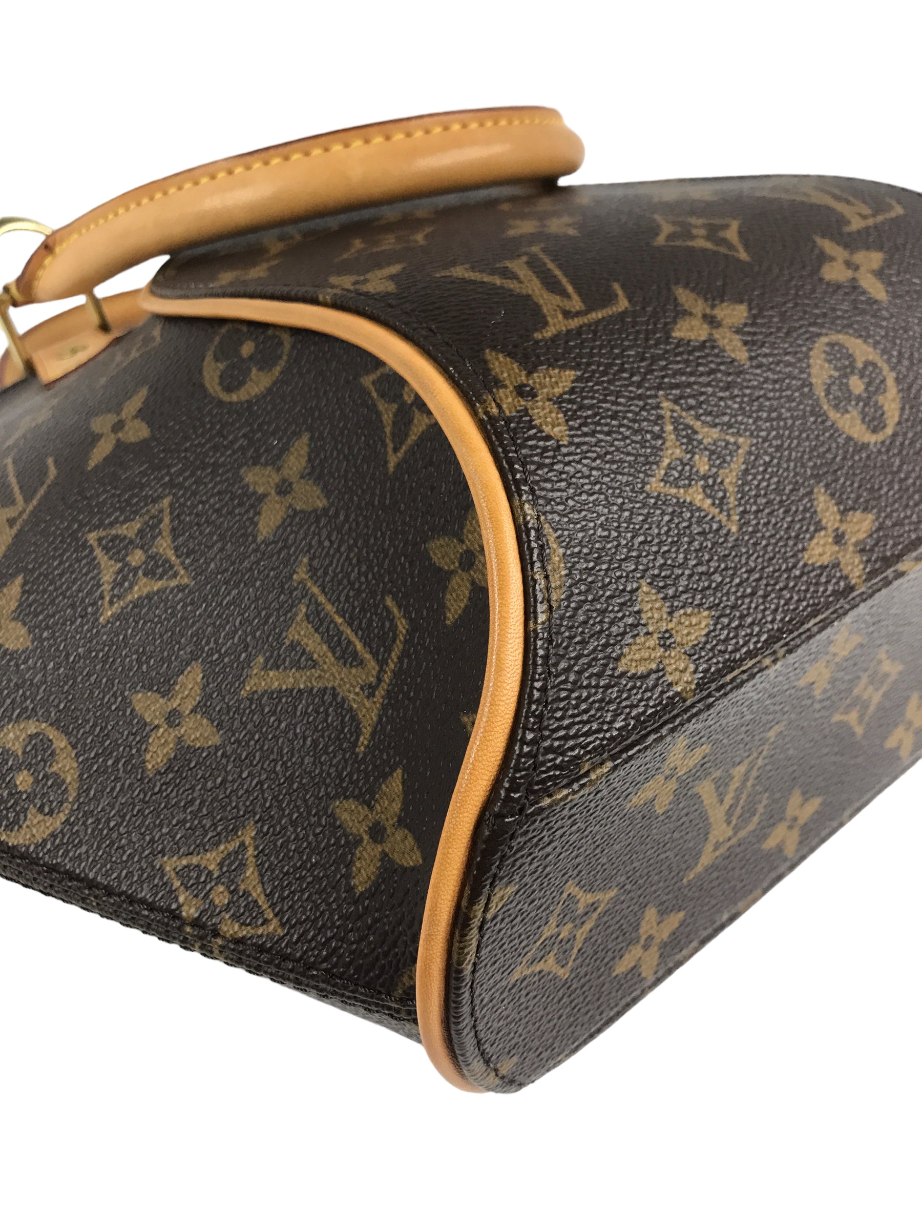 Monogram Canvas Ellipse PM Bag W/GHW