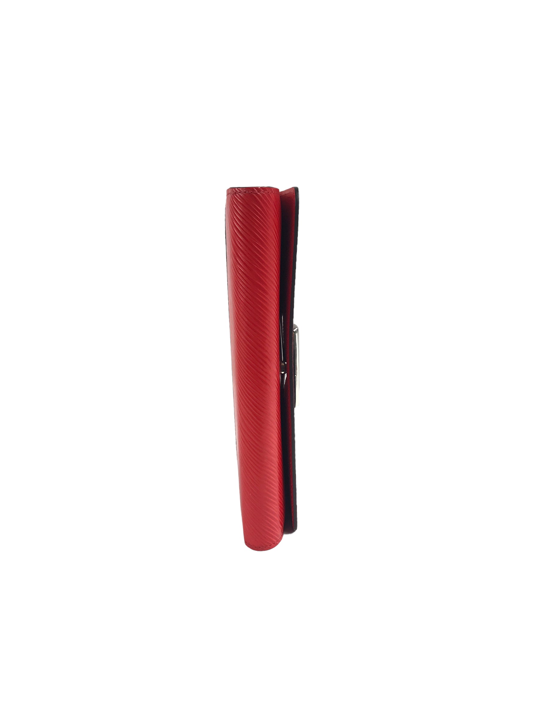Poppy Epi Leather Twist Wallet W/SHW