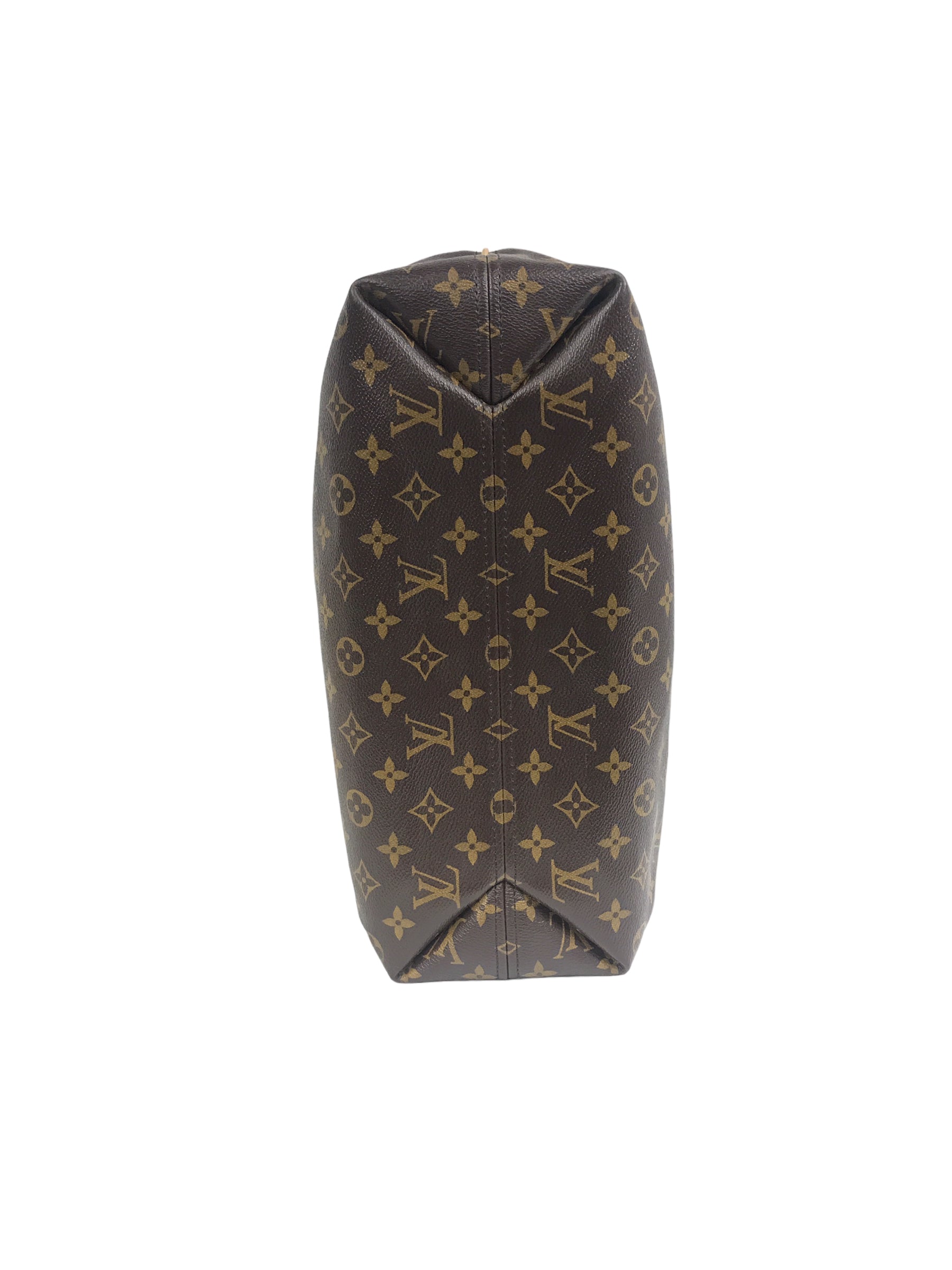 Monogram Coated Canvas Sully MM Bag W/GHW