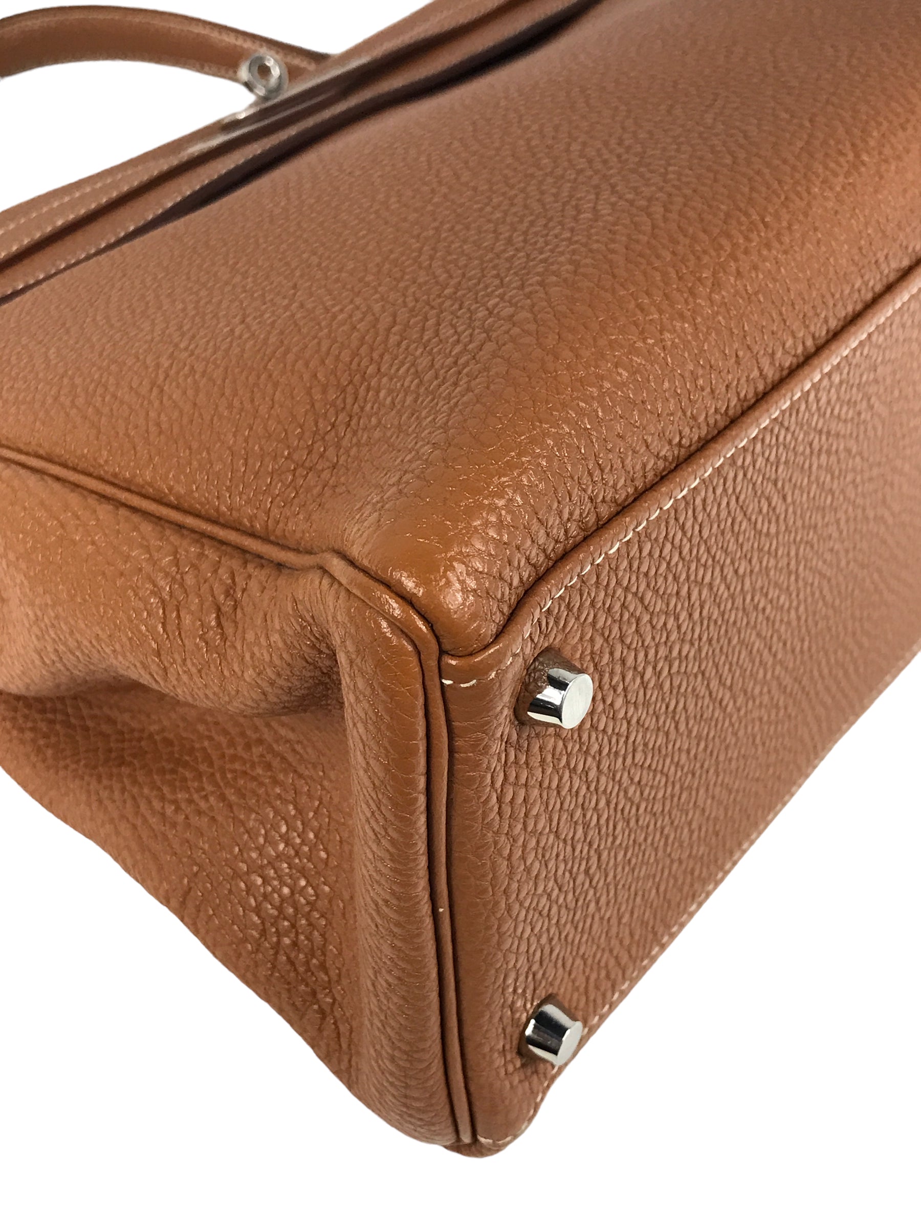 Gold Togo Kelly 35 Retourne w/PHW