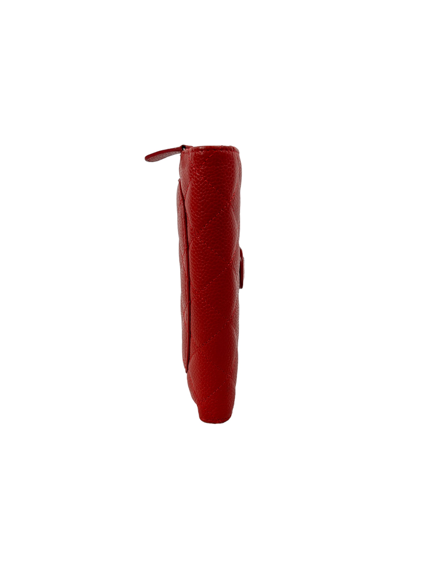 Red Caviar Bifold French Wallet w/SHW