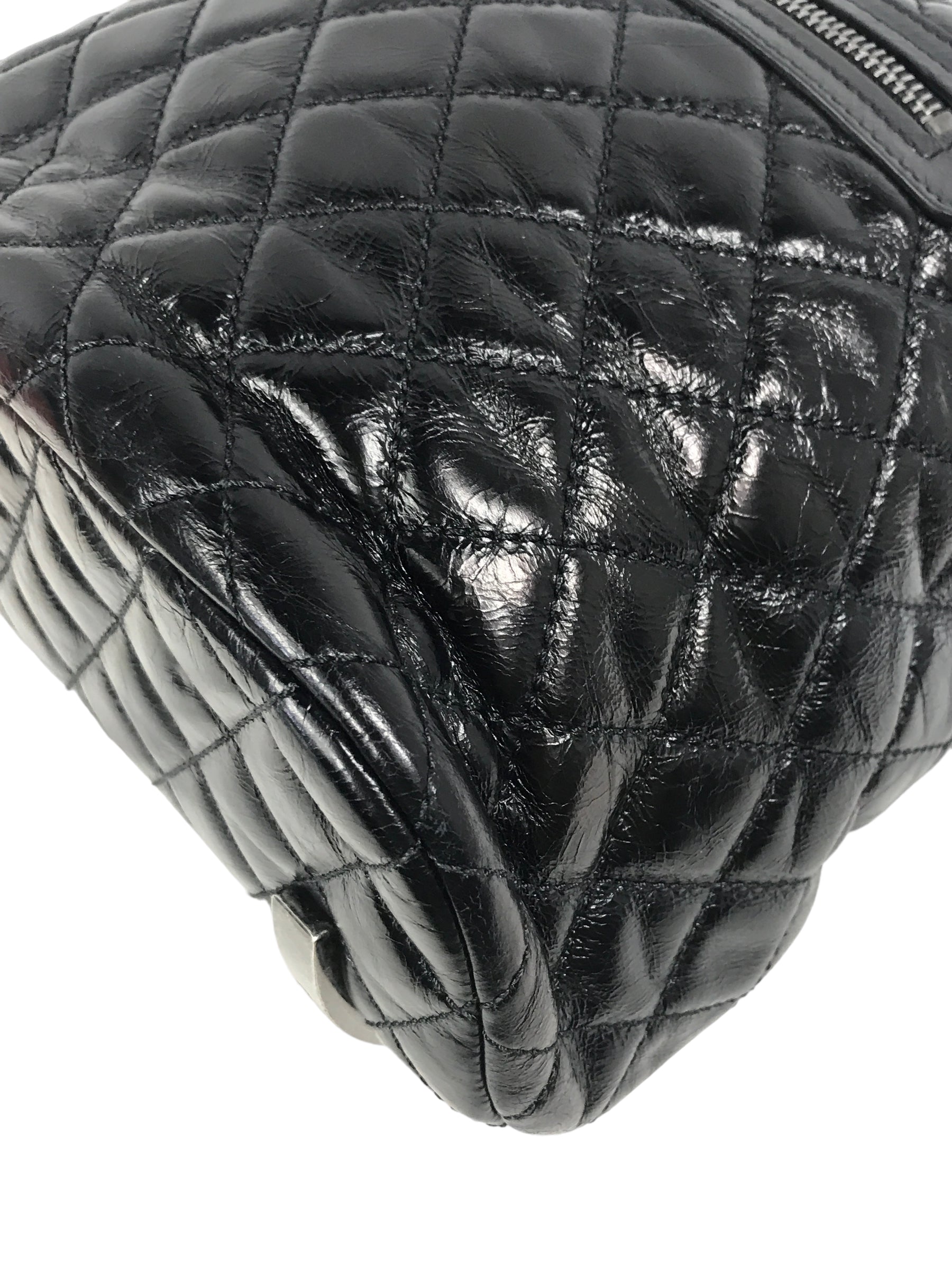 Glazed Quilted Calfskin Salzburg Mountain Backpack w/RHW
