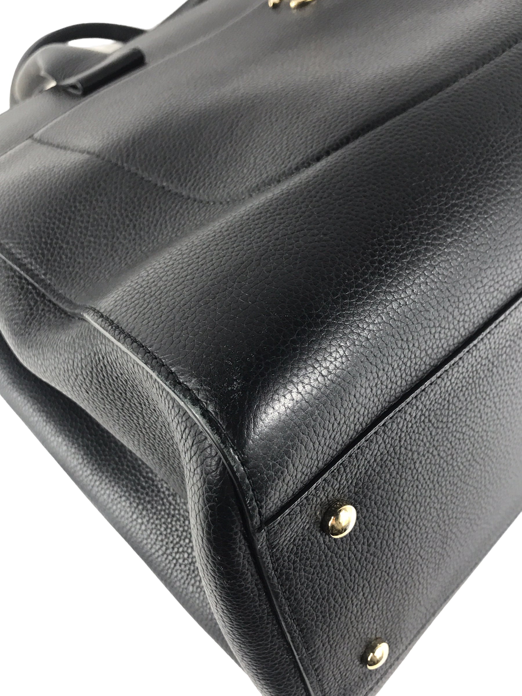 Black Caviar Large Neo Executive Tote w/ GHW