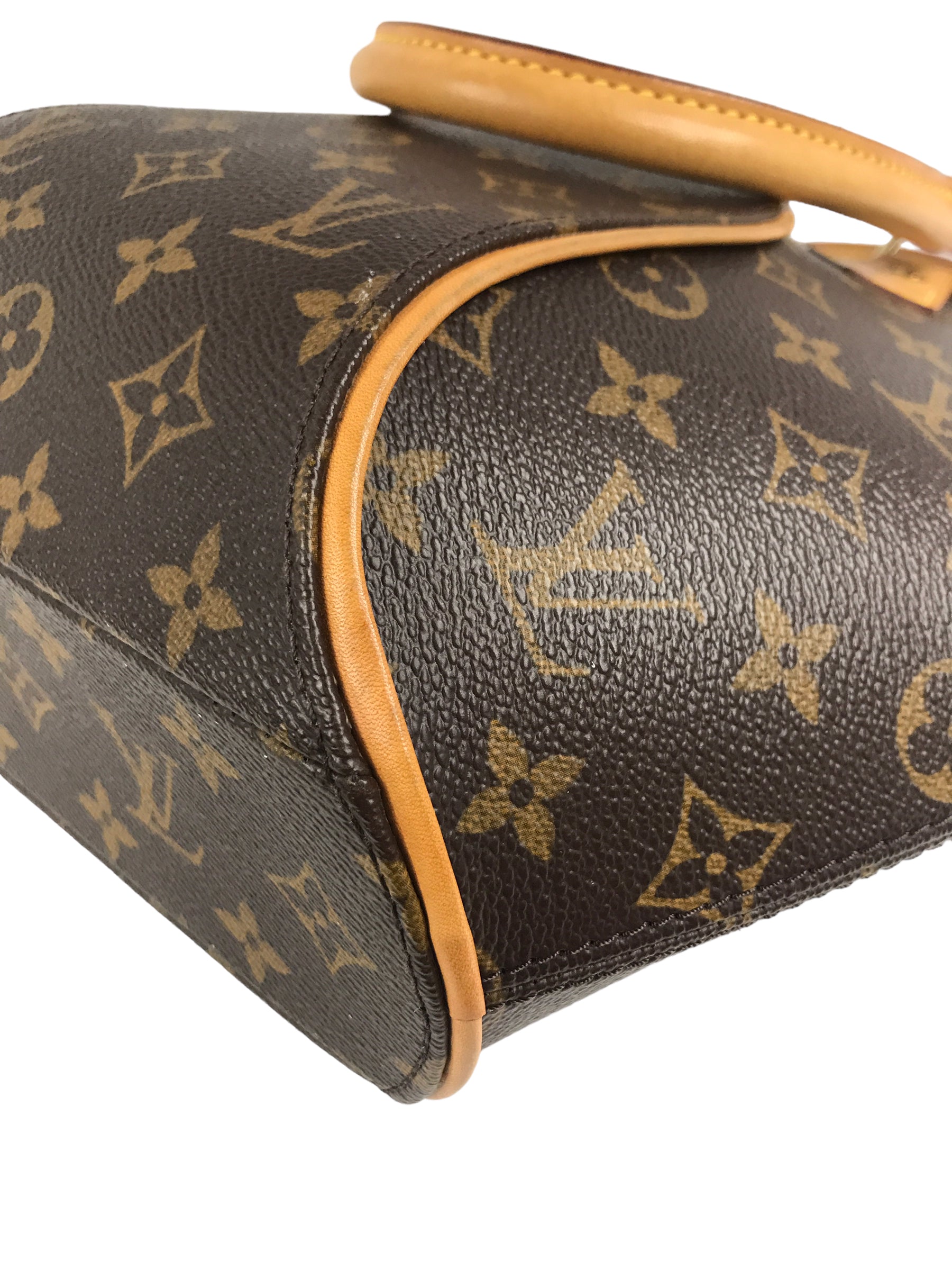 Monogram Canvas Ellipse PM Bag W/GHW