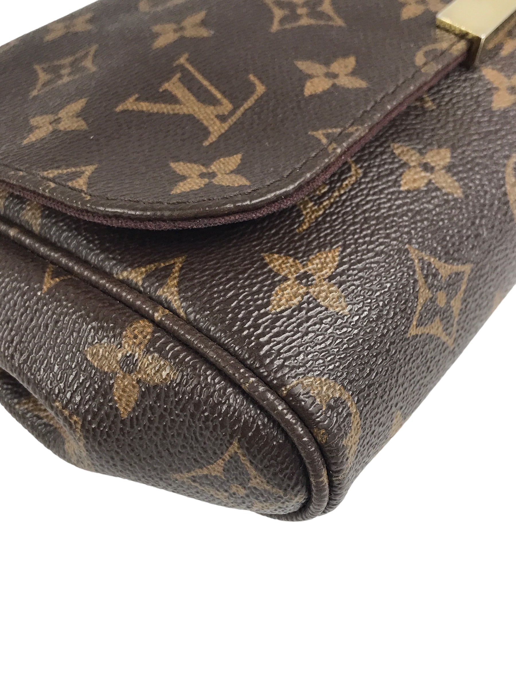 Monogram Coated Canvas Favorite PM W/GHW