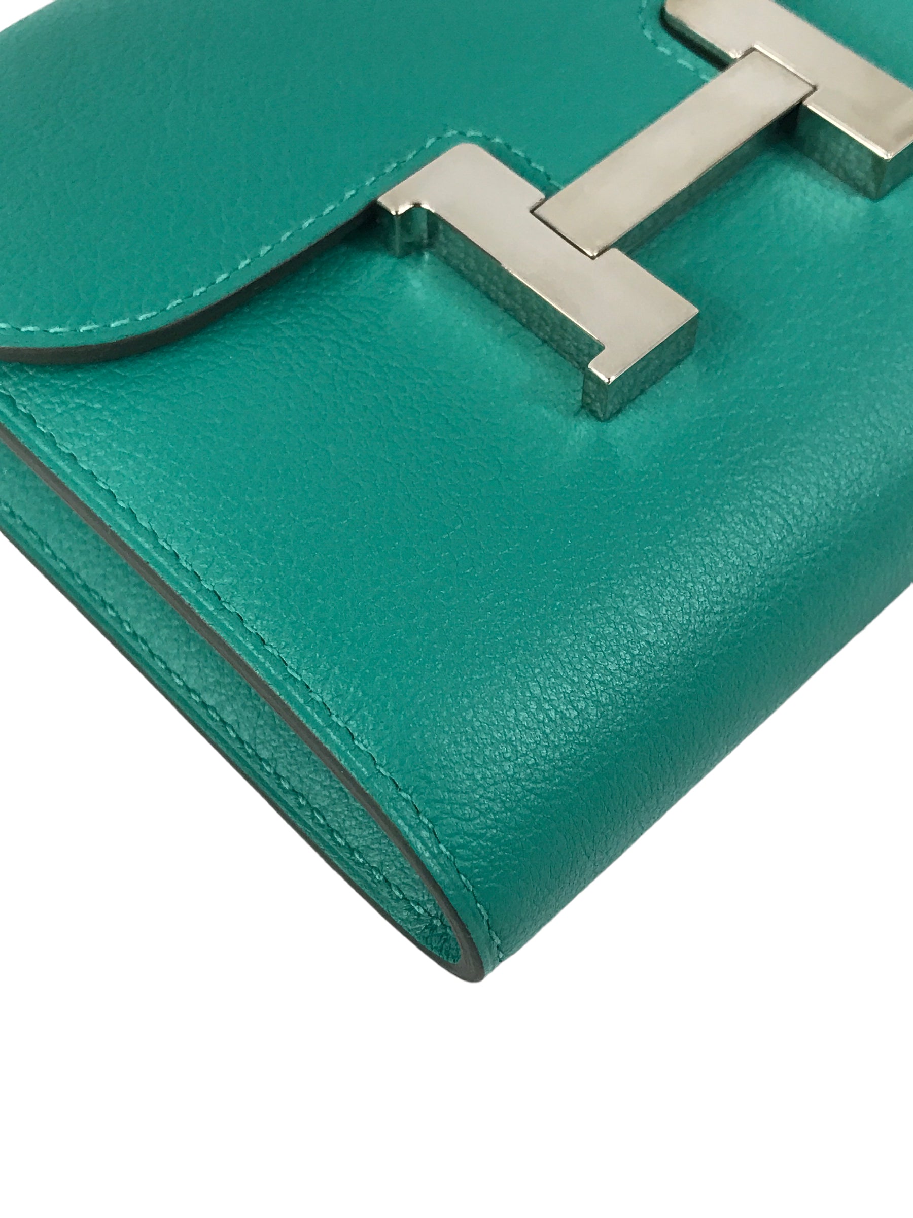 Vert Verone Evercolor Constance Compact Wallet W/PHW