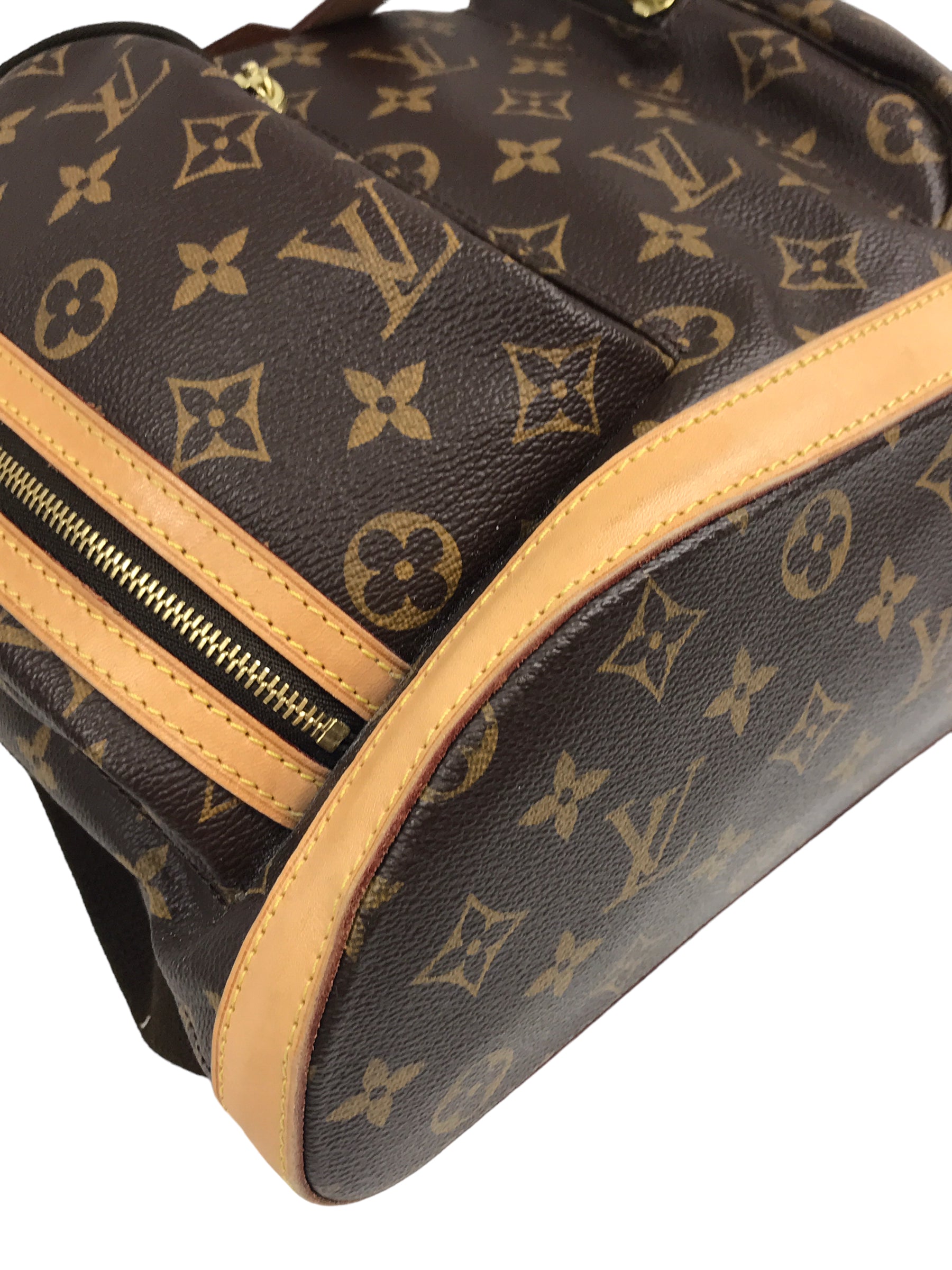 Monogram Coated Canvas Sac a Dos Bosphore Backpack W/GHW