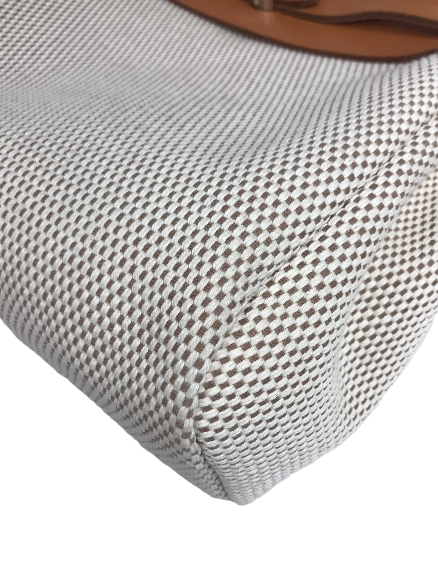 Craie Toile H Canvas Herbag A Dos Zip Backpack GM w/PHW