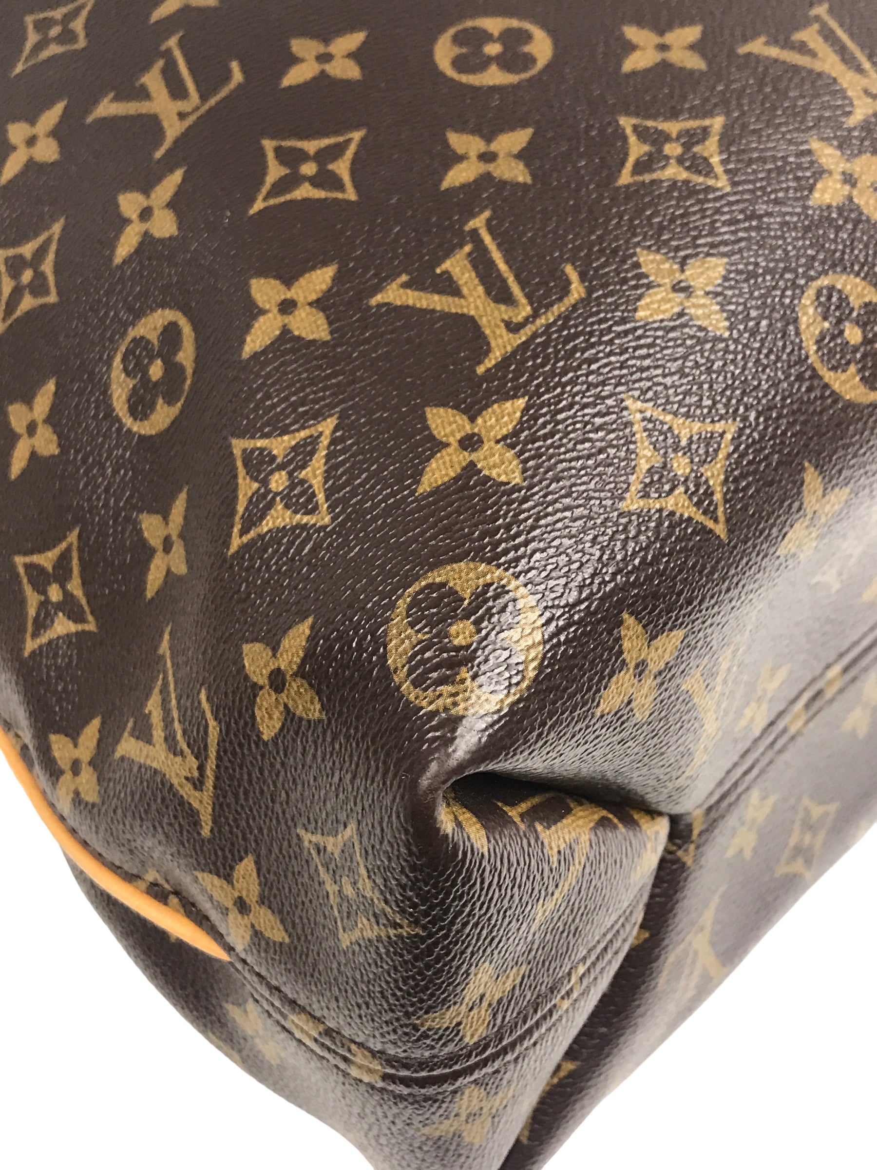 Monogram Coated Canvas Sully MM Bag W/GHW