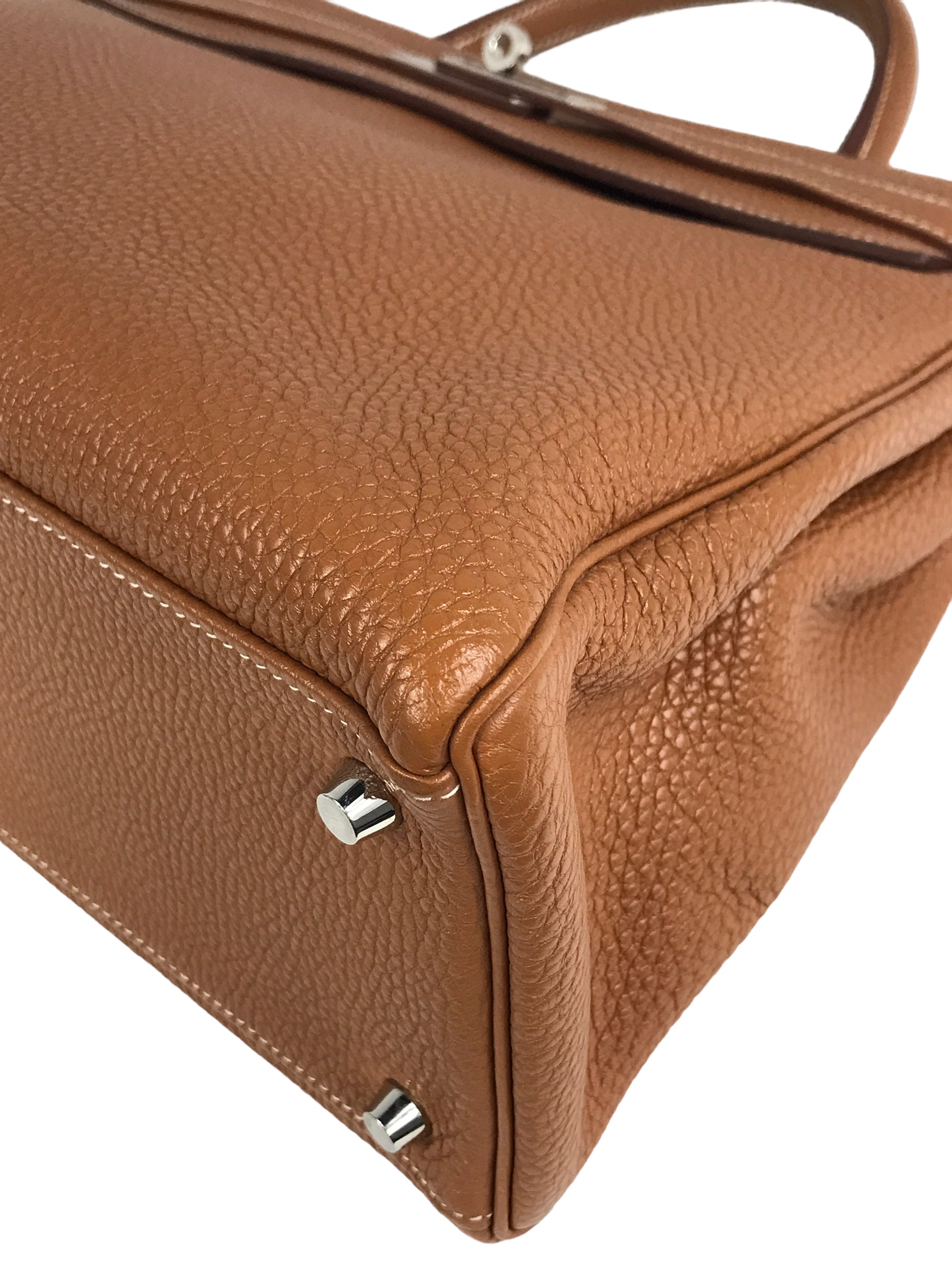 Gold Togo Kelly 35 Retourne w/PHW