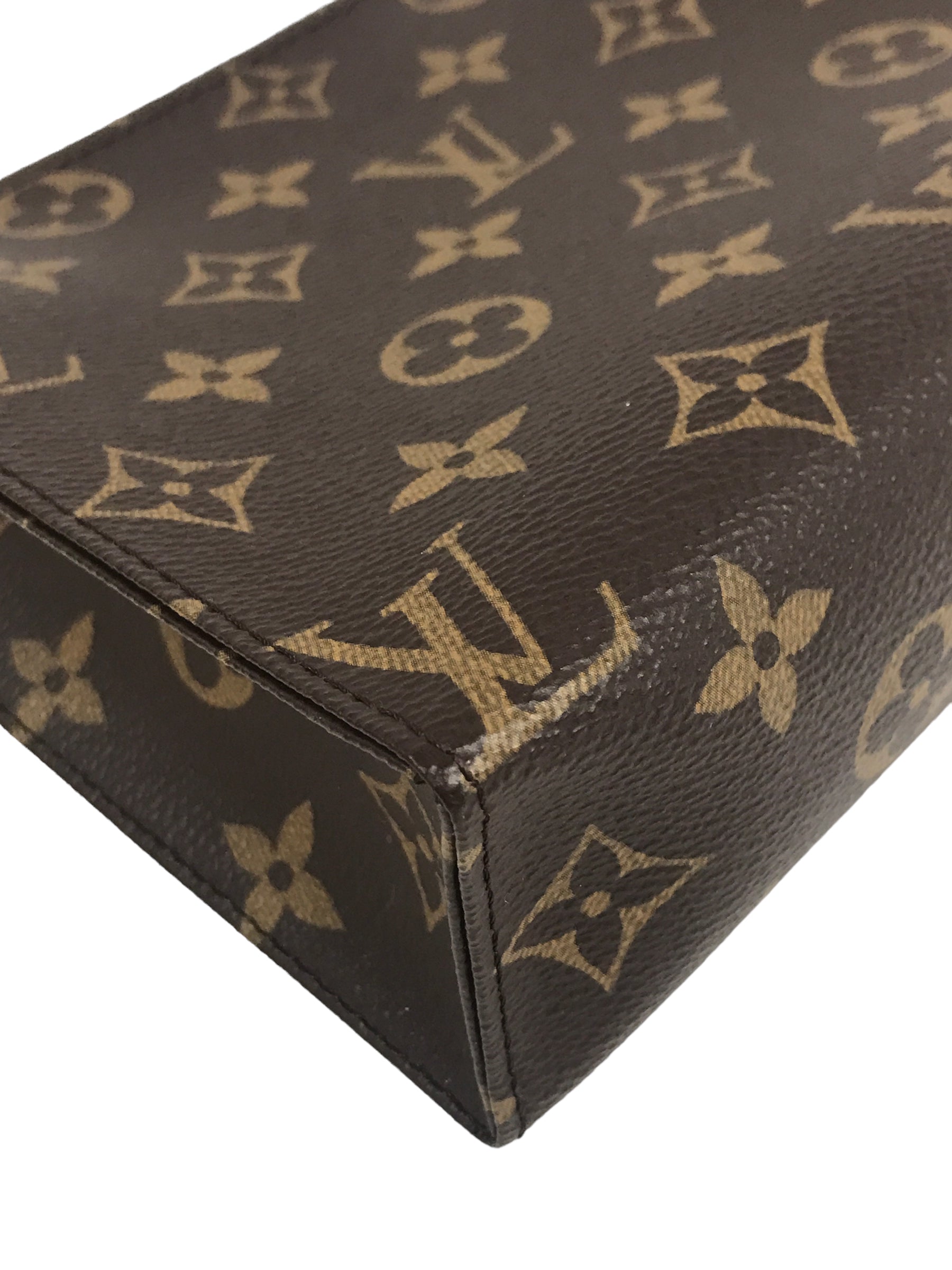 Monogram Coated Canvas Toiletry Pouch 19 W/GHW